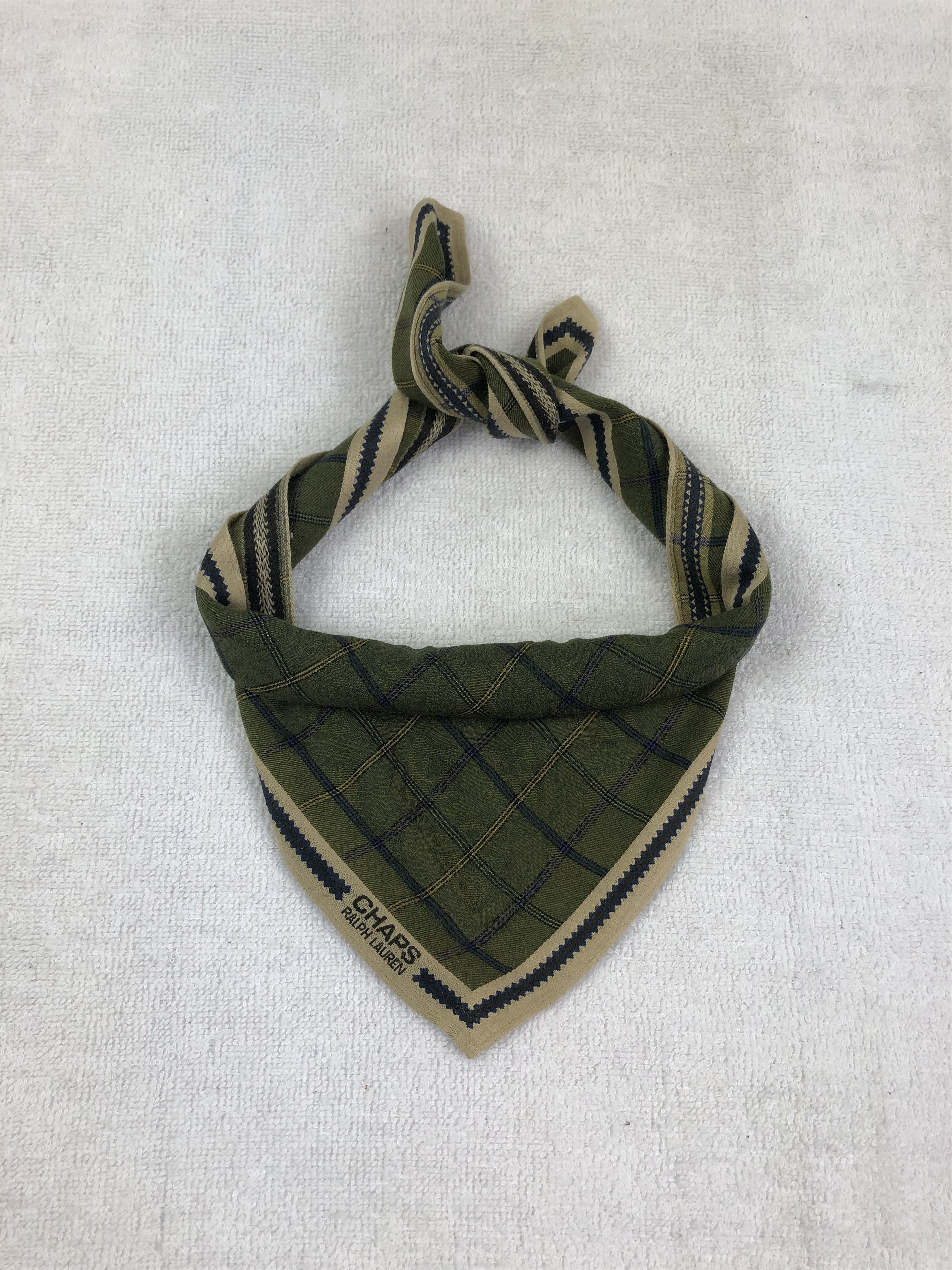Chaps Ralph Lauren × Vintage Chaps Ralph Lauren Bandana / Handkerchief / Neckerchief Size ONE SIZE - 2 Thumbnail