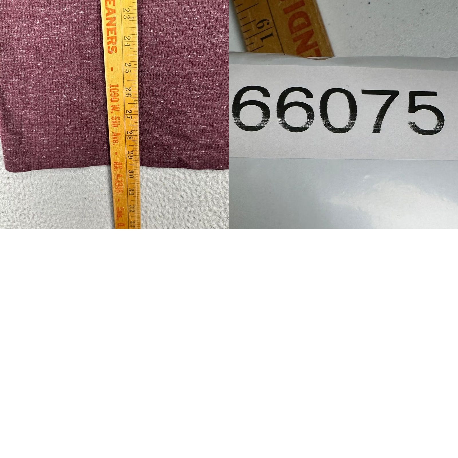 Vintage Algo Performance Henley Sweater Mens Large Tall Maroon Knit Pullover Cotton Polyester Tight-Knit Men Outdoor Walking 90s? Size US L / EU 52-54 / 3 - 8 Thumbnail