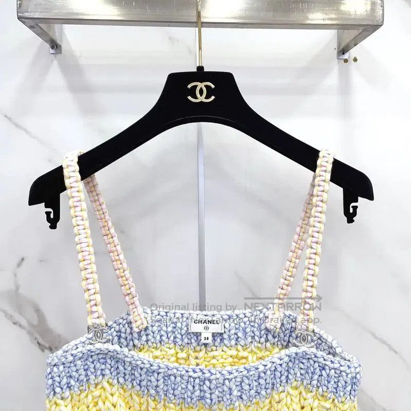 Chanel Chanel Colorful Cotton Blend Women's T-Shirt . Size S / US 4 / IT 40 - 2 Thumbnail