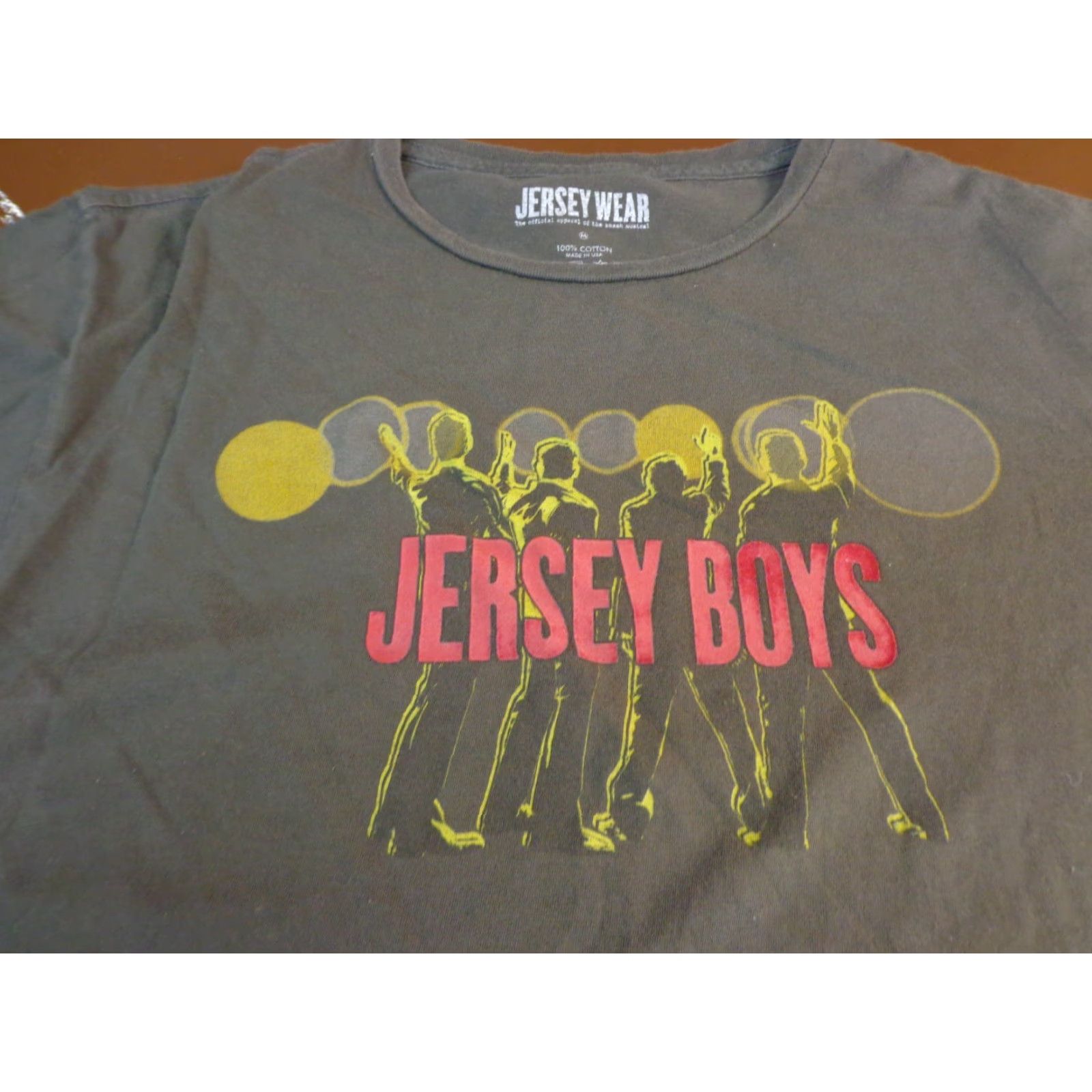Vintage Jersey Wear Jersey Boys T Shirt M Women Gray Short Sleeve Graphic Tee Cotton Size M / US 6-8 / IT 42-44 - 2 Thumbnail