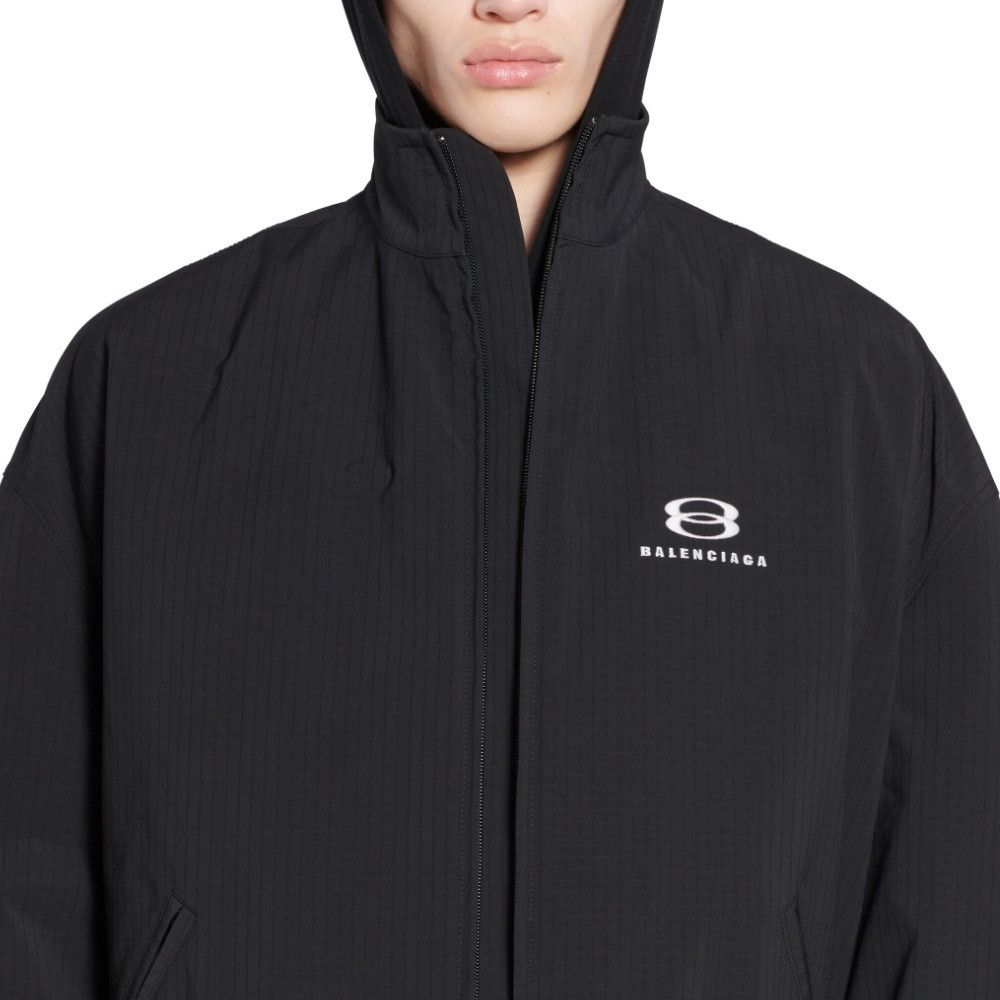 Balenciaga o1in1g0126 Unity Sports Icon Cocoon Kick Windbreaker Jacket Size US S / EU 44-46 / 1 - 6 Thumbnail