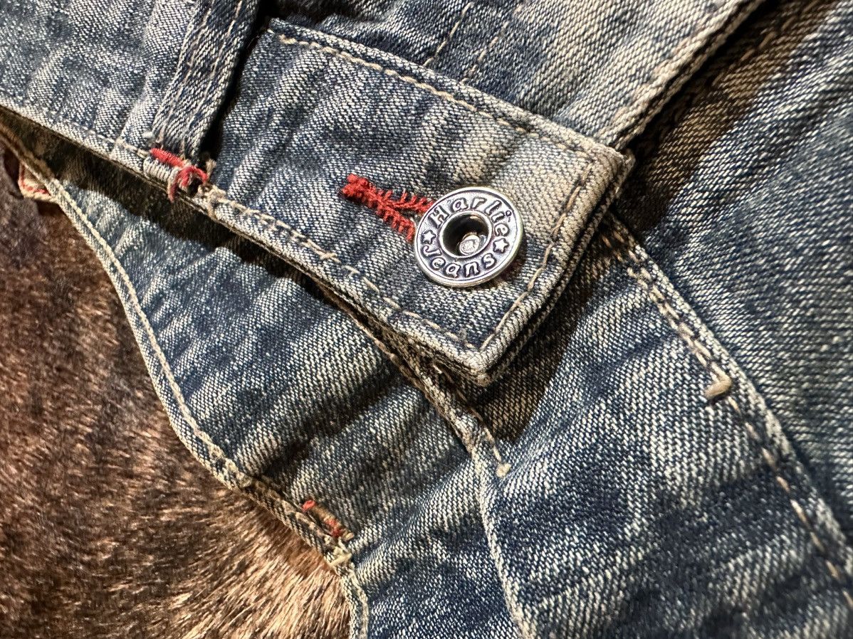 Japanese Brand × Vintage Japanese stacked flared denim Size US 28 / EU 44 - 3 Thumbnail