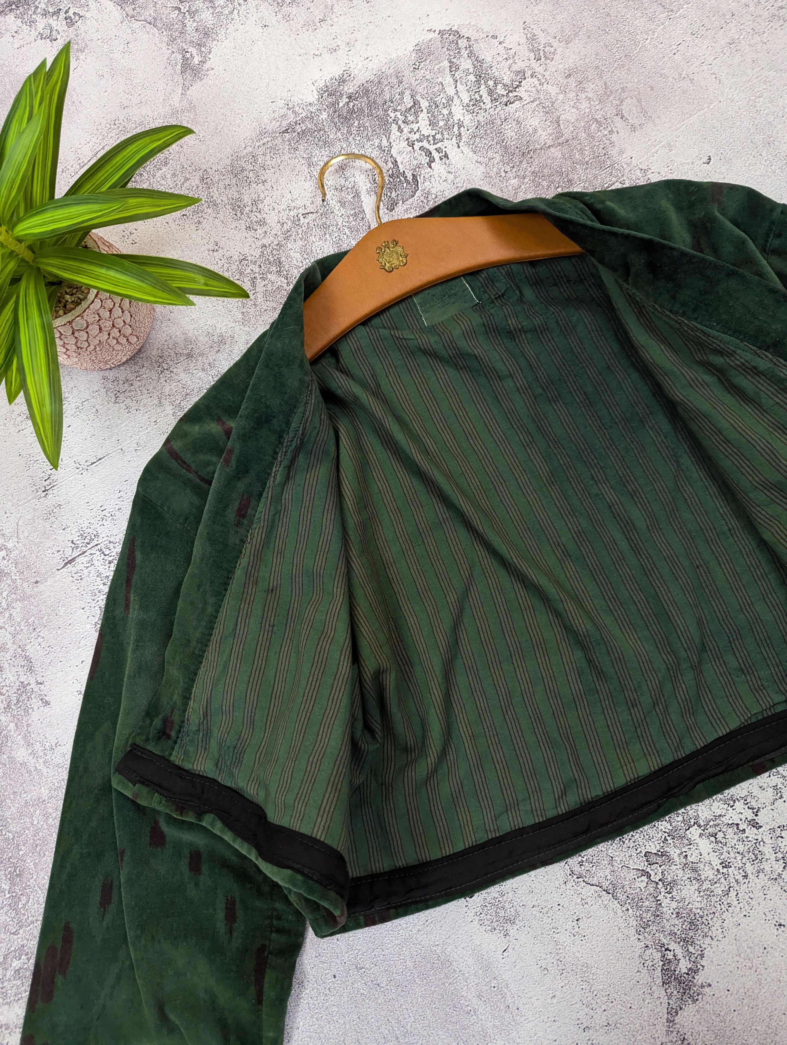 Japanese Brand Vintage 80s Japanese Abstract Cropped Jacket Size L / US 10 / IT 46 - 11 Thumbnail