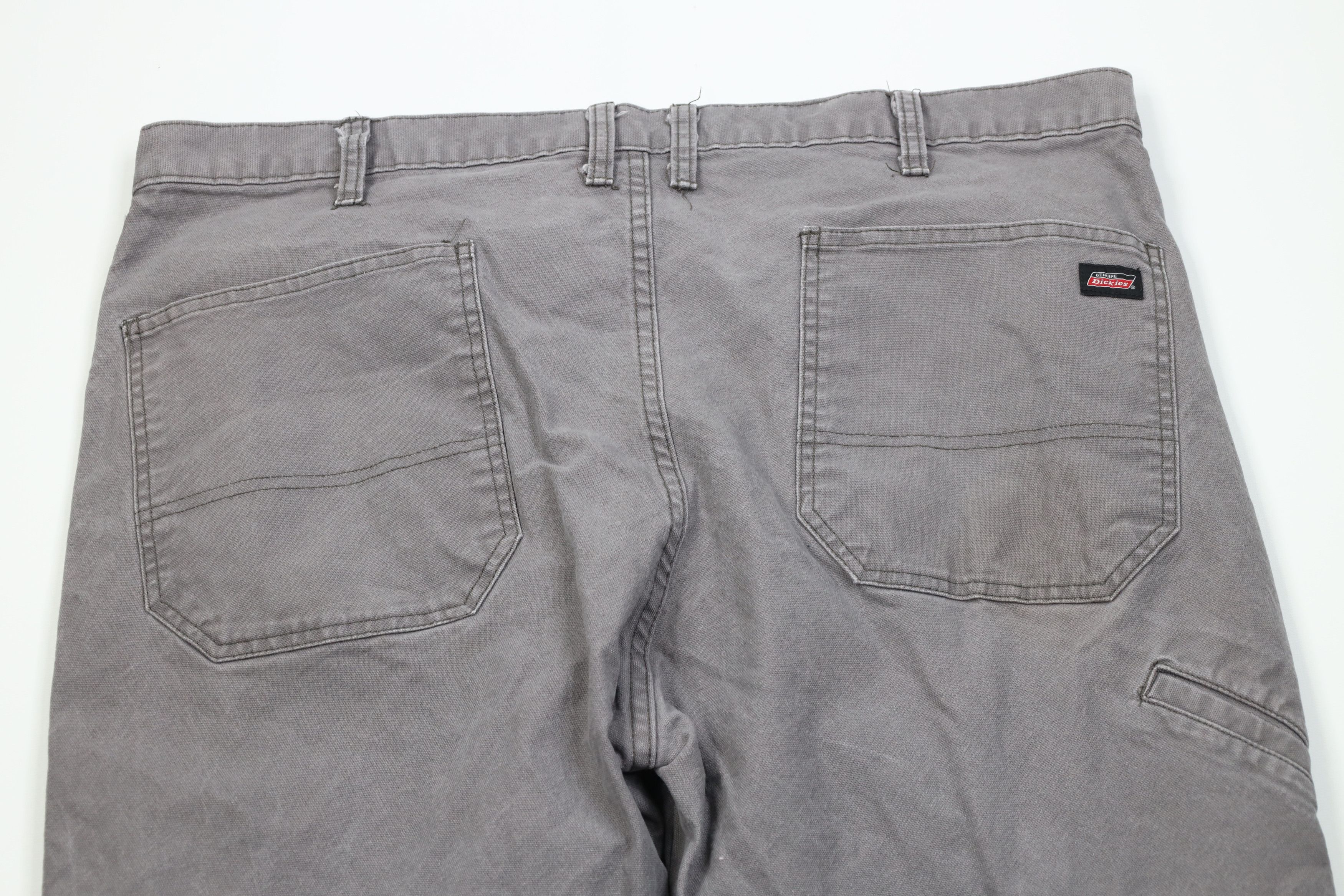 Dickies Vintage Y2K Dickies Wide Leg Dungaree Pants Gray Stretch Size US 40 / EU 56 - 9 Thumbnail