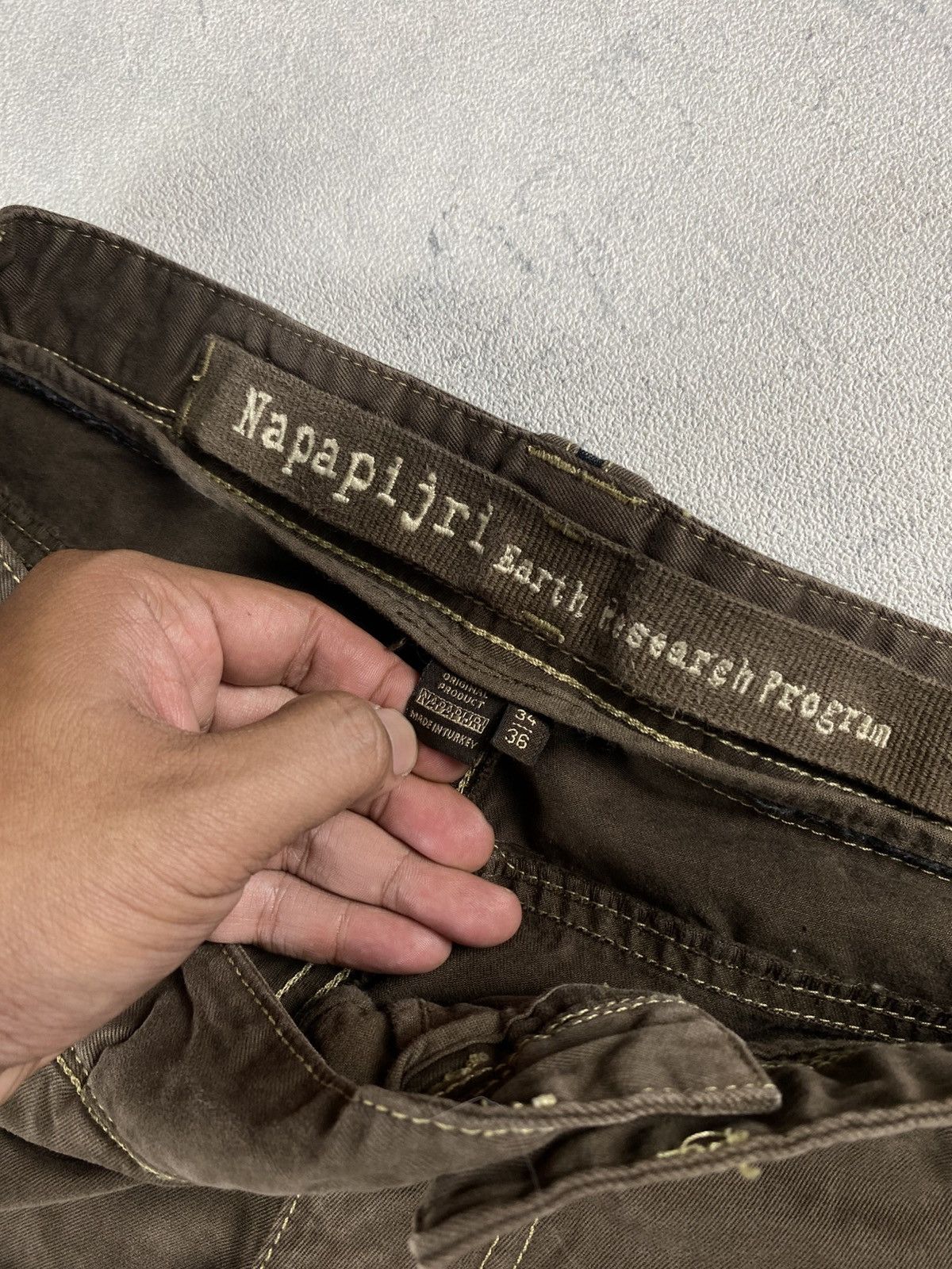 Napapijri Vintage Napapijri Slim Fit Pant Size US 34 / EU 50 - 7 Thumbnail
