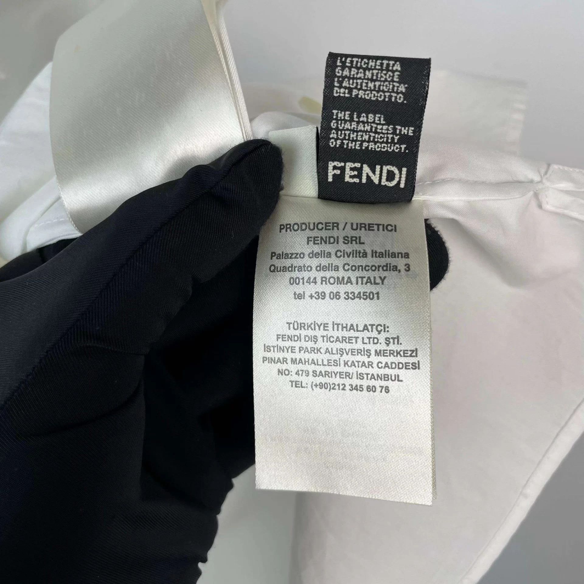 Fendi Fendi Men's Shirt White 38 Size XS / US 0-2 / IT 36-38 - 8 Thumbnail