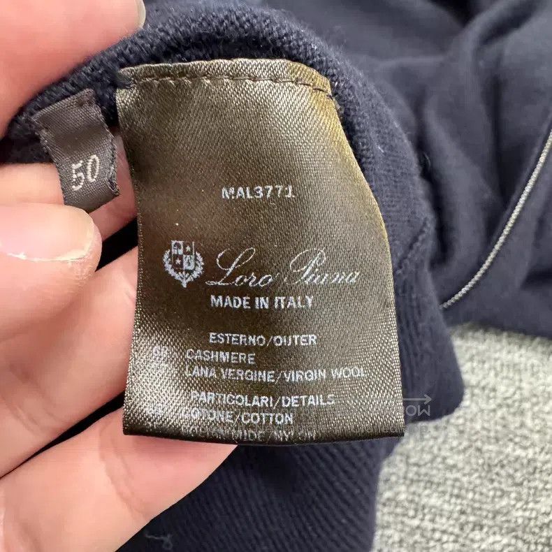 Loro Piana Loro Piana Contrast Color High-Neck Wool Zip-Up Cardigan Size US M / EU 48-50 / 2 - 4 Thumbnail