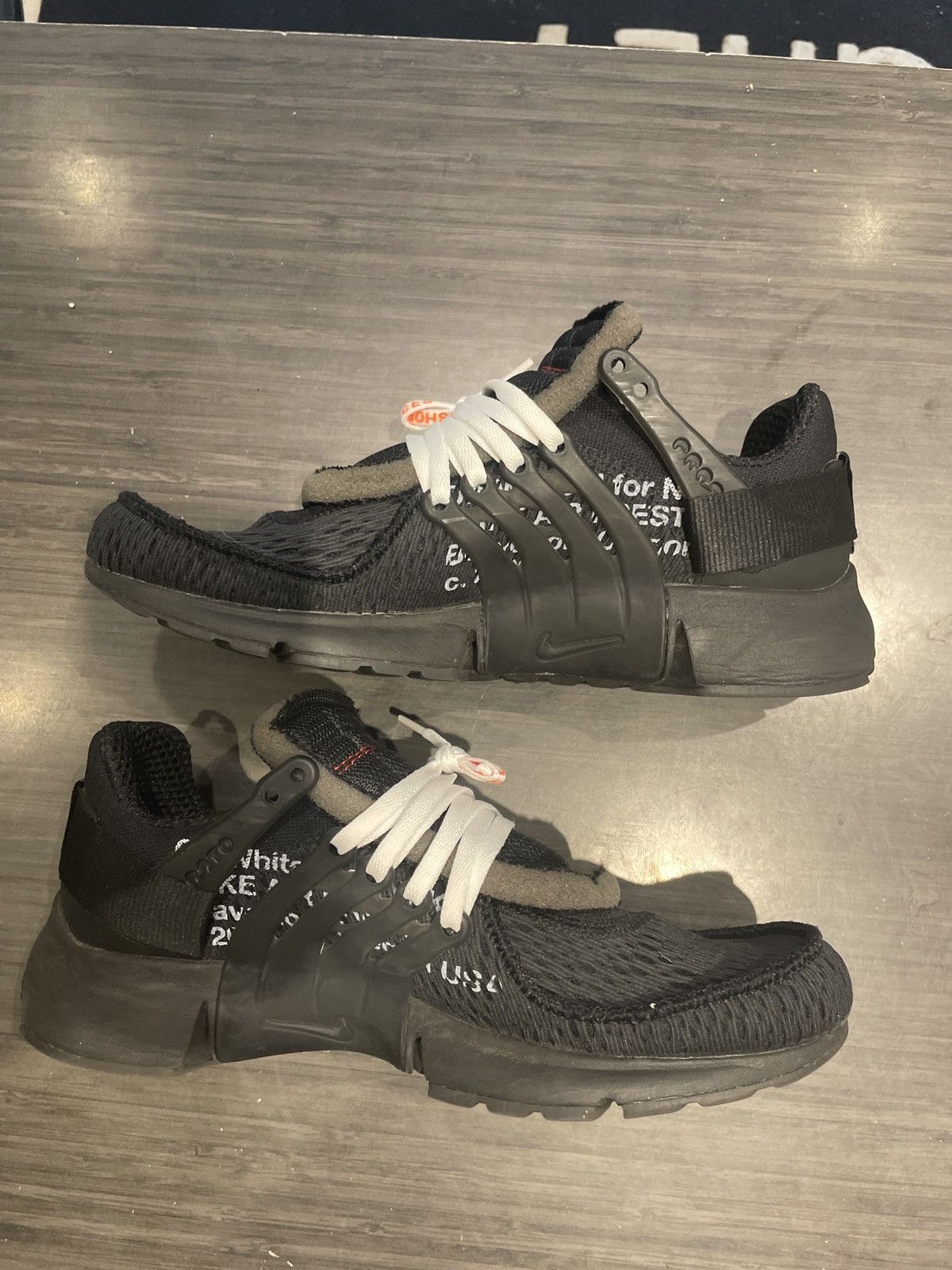 Nike × Off-White Nike x off white presto black Size US 8 / EU 41 - 2 Thumbnail