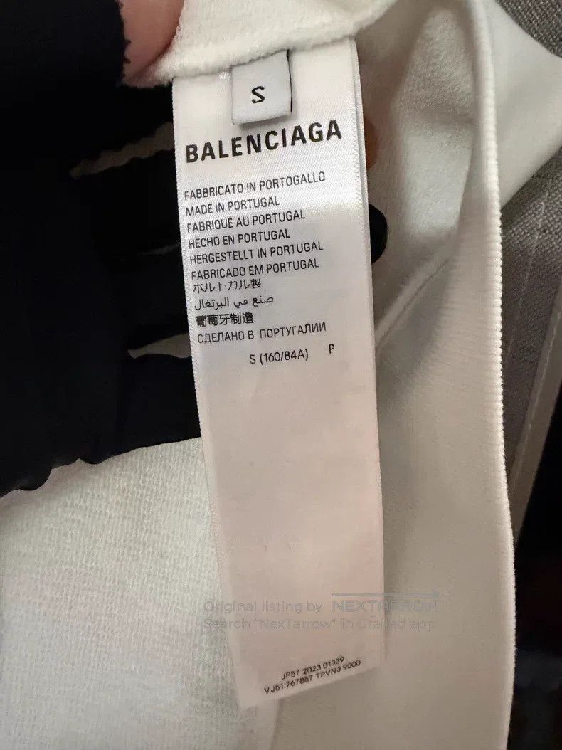 Balenciaga Balenciaga Post-it Note Hooded Jacket Size US S / EU 44-46 / 1 - 5 Thumbnail