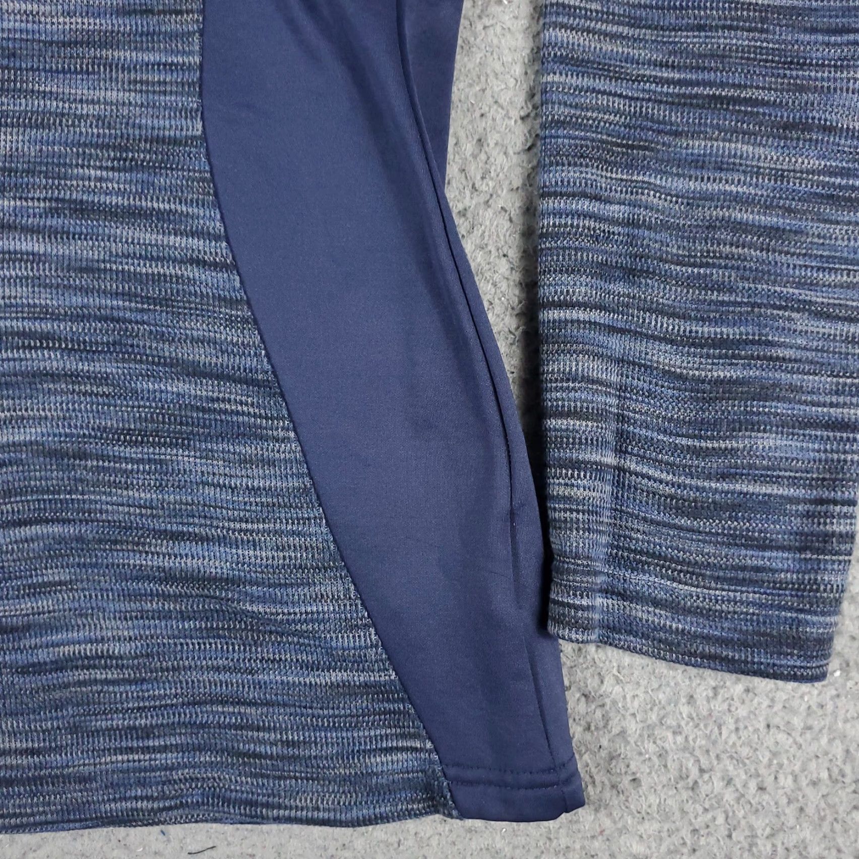 Vintage Columbia Sweater Womens Large Blue 1/2 Zip Up Pullover Sweatshirt Size L / US 10 / IT 46 - 4 Thumbnail