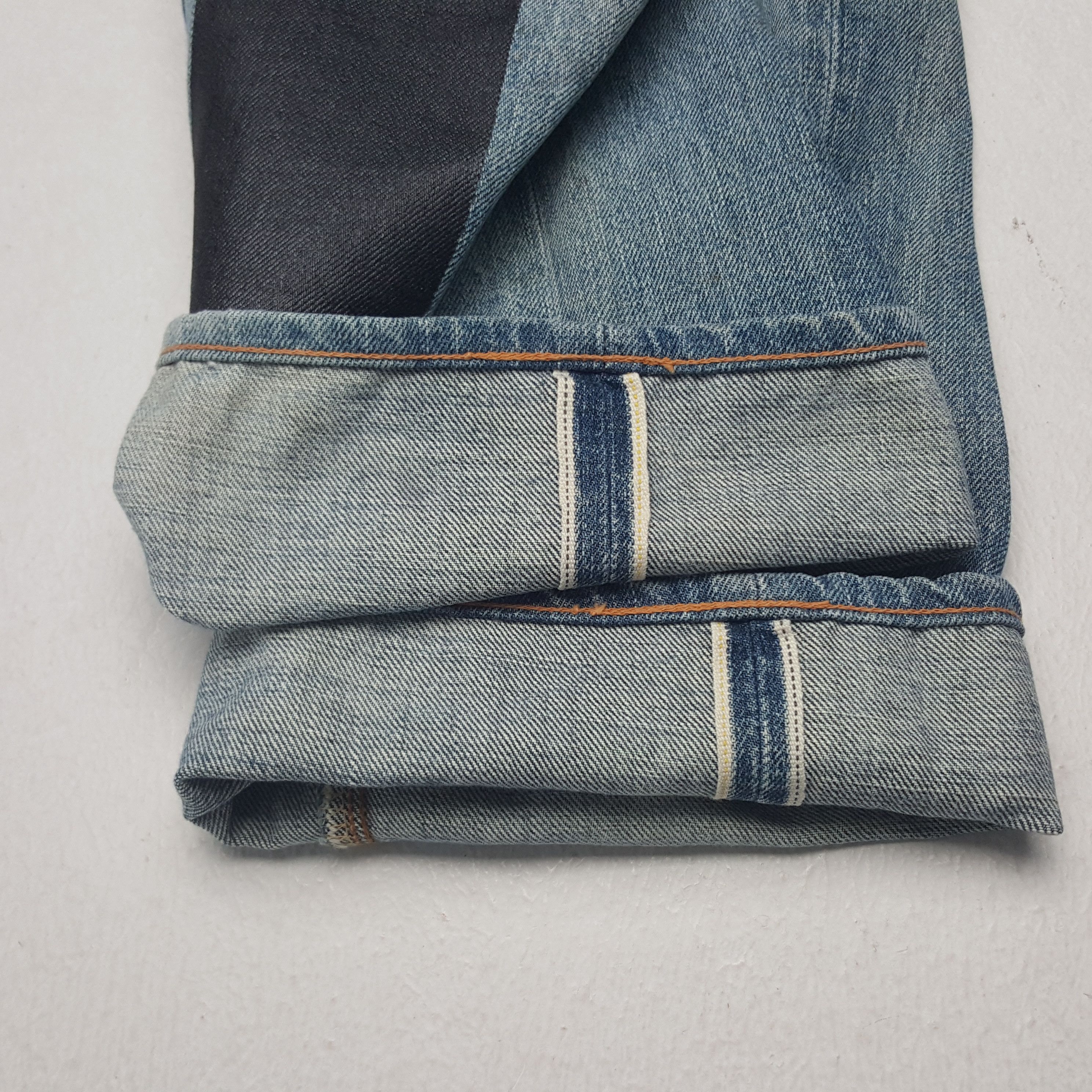 Evisu × Japanese Brand × Vintage Vintage Evisu Selvedge Japanese Daicock Custom Denim Jeans Size US 30 / EU 46 - 14 Thumbnail