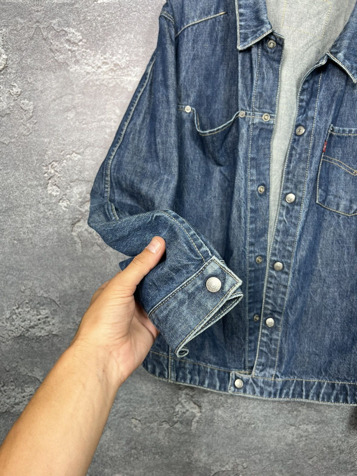 Levi's Vintage Levi’s Engineered Denim Jacket Size US L / EU 52-54 / 3 - 12 Thumbnail