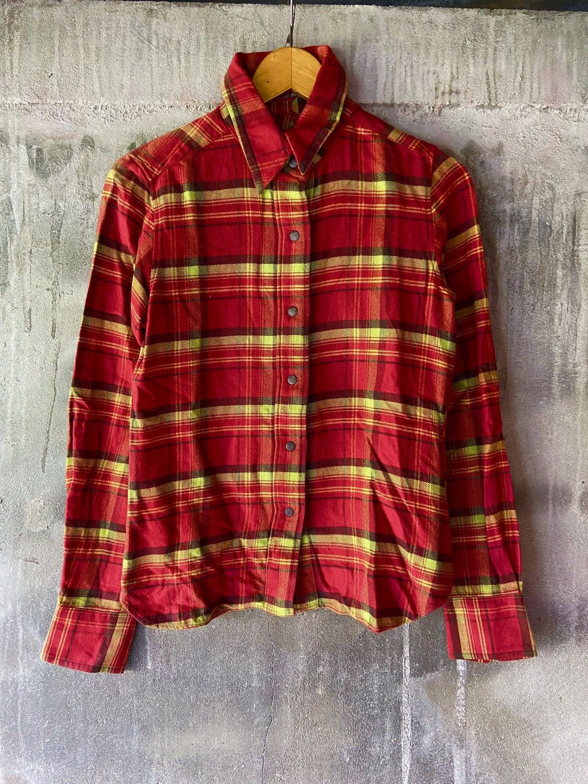 If Six Was Nine AUTHENTIC SEXY JAPANESE PLAID BUTTON DOWN SHIRT Size US S / EU 44-46 / 1 - 2 Thumbnail