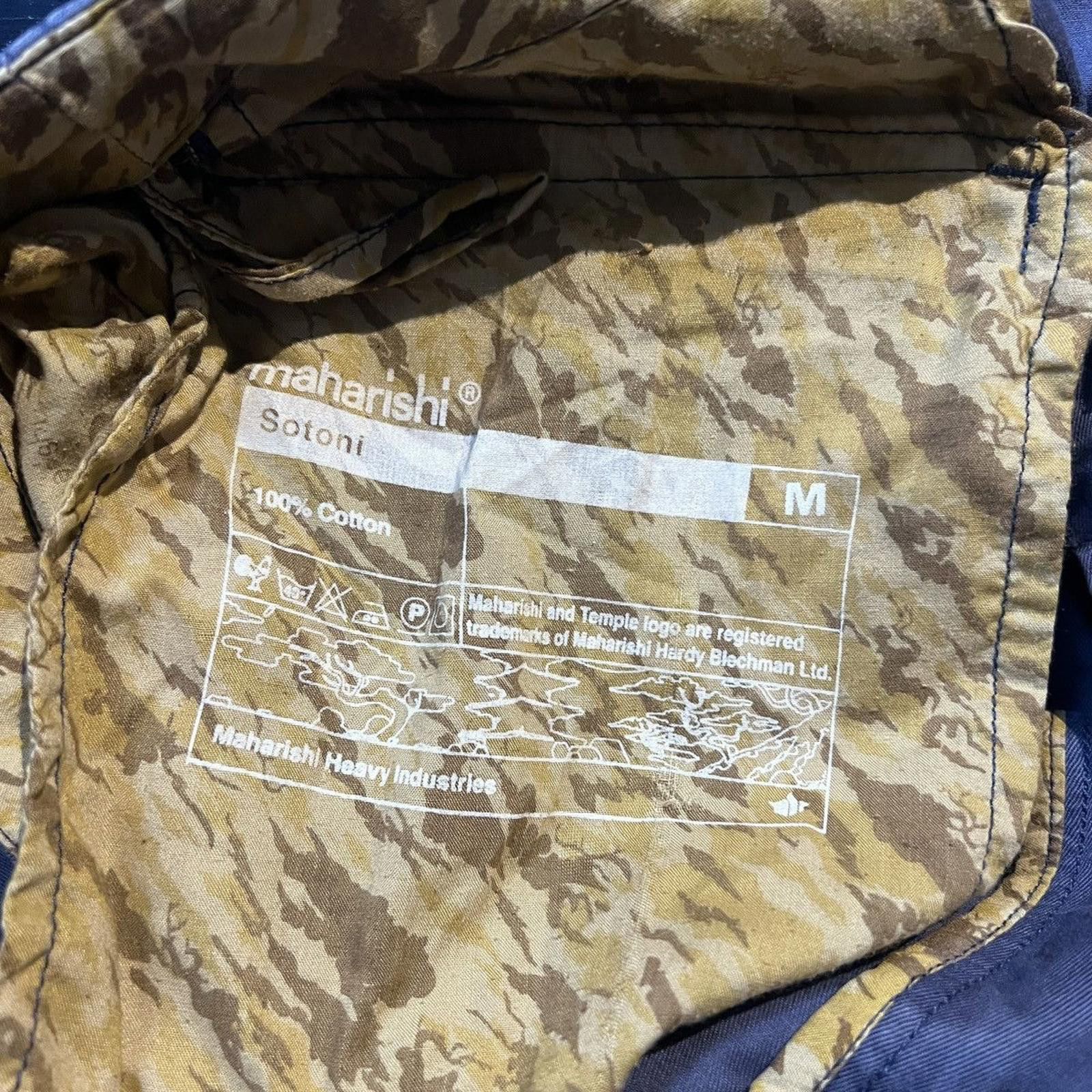 Maharishi × Vintage Maharishi Navy Blue Cargo Sno-Pant Size US 34 / EU 50 - 5 Thumbnail