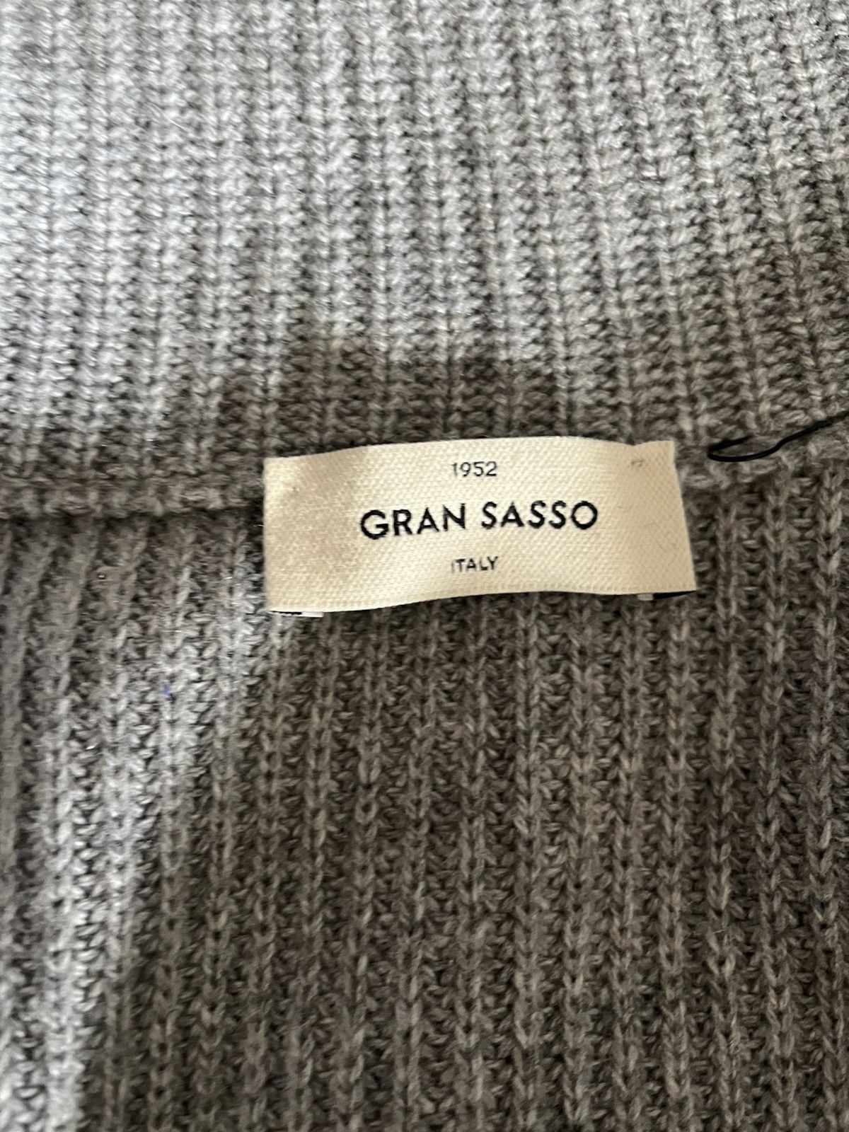 Gran Sasso Cashmere Zip Up Size US XL / EU 56 / 4 - 4 Thumbnail