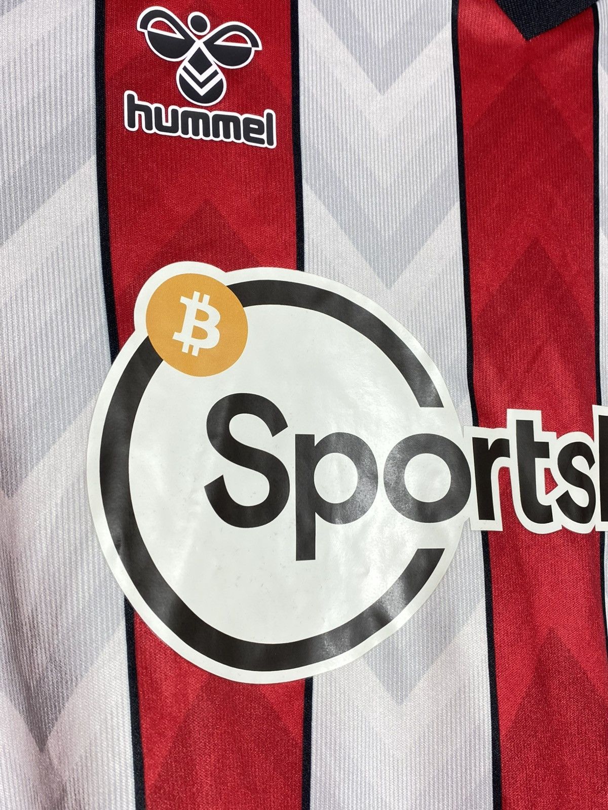 Hummel Southampton 2021/22 Home Football Soccer Jersey Size US S / EU 44-46 / 1 - 4 Thumbnail
