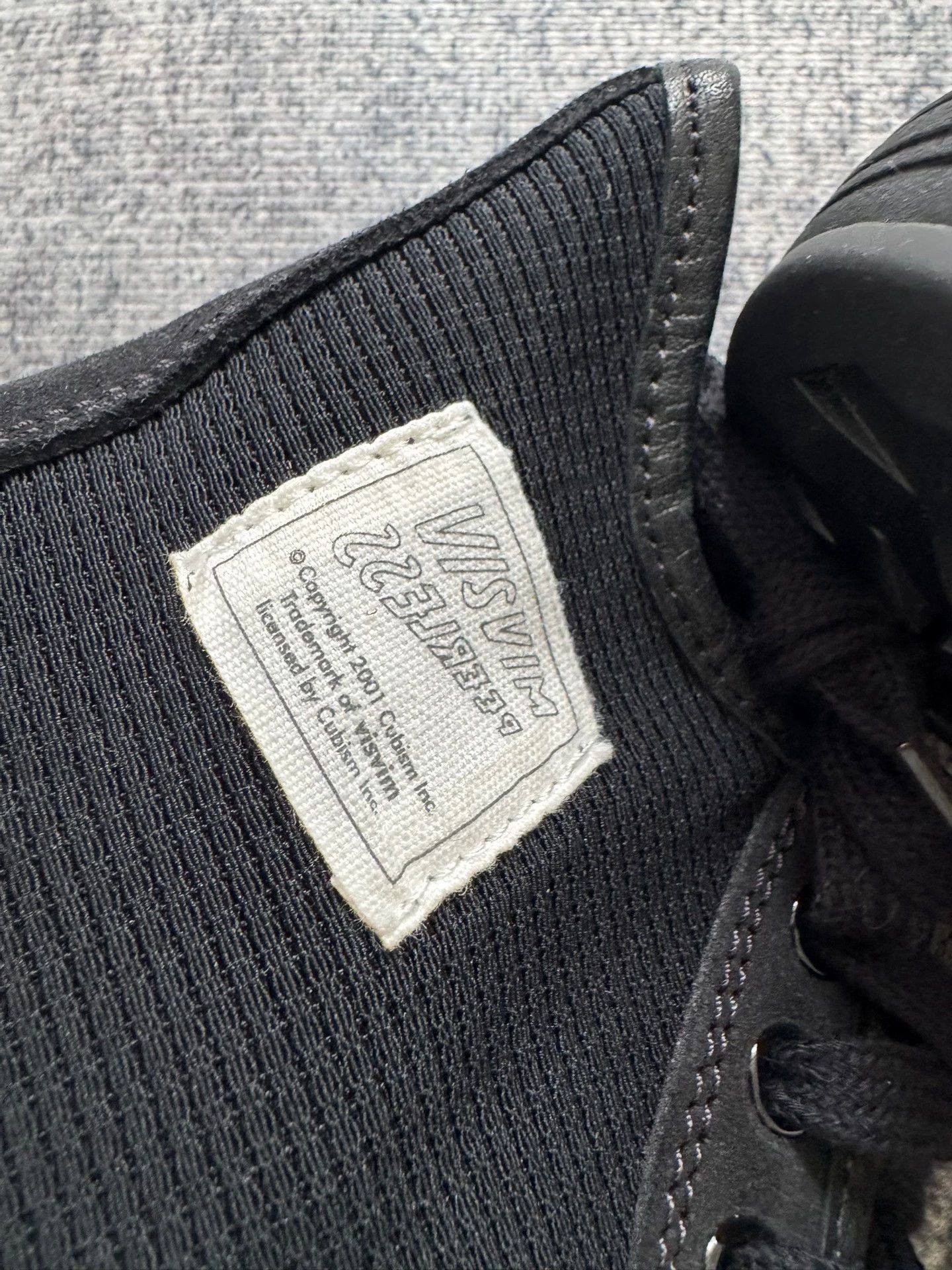 Visvim VISVIM 21AW VS LANIER HI Vulc Black US8 New Rare Size US 8 / EU 41 - 6 Thumbnail
