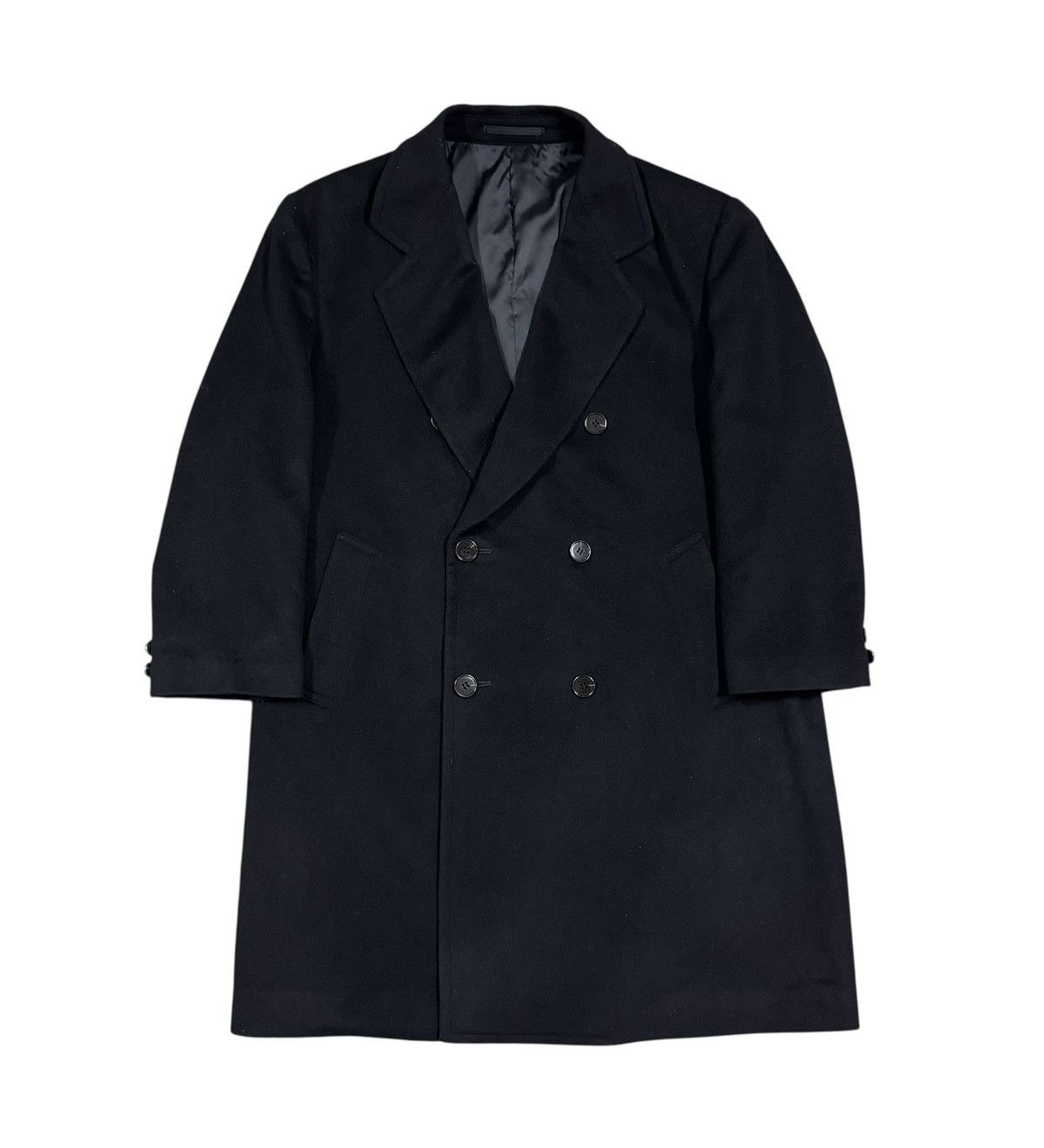 Lanvin Vtg🔥Luxury Lanvin Paris Double Breasted Long Jacket Size US L / EU 52-54 / 3 - 1 Thumbnail