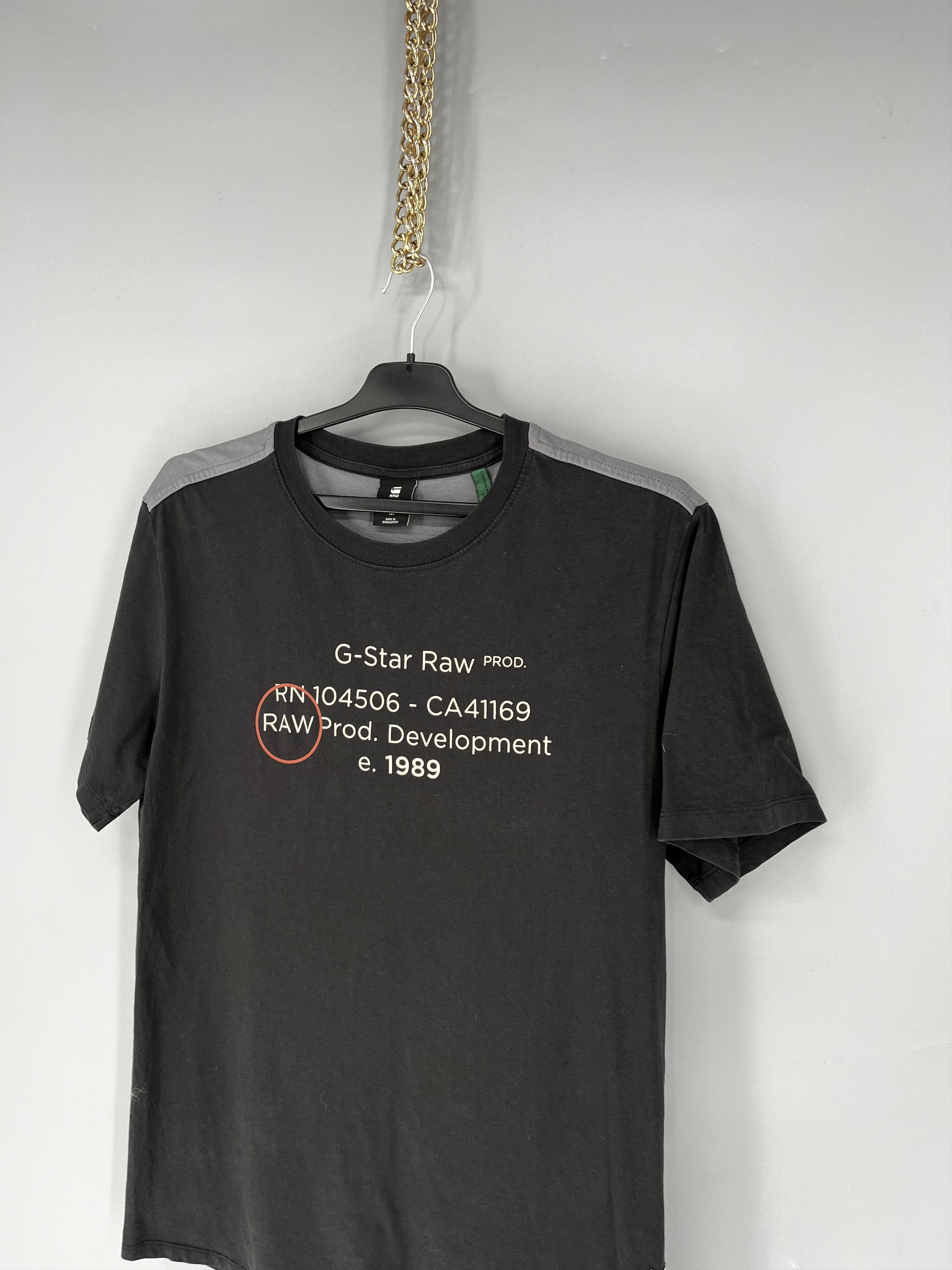 G-Star Vintage G-Star Raw T-Shirt Big Logo Size M Size US M / EU 48-50 / 2 - 5 Thumbnail
