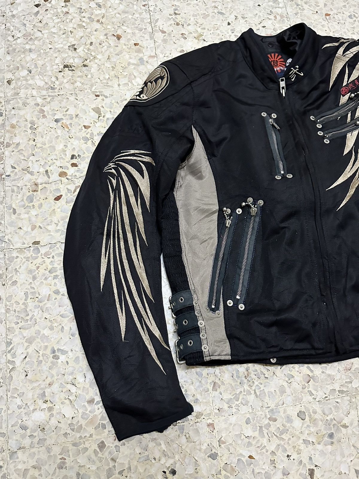 Hysteric Glamour × Japanese Brand Rare Japan Traditional Motocycle Equipment MotoJacket Racing Size US L / EU 52-54 / 3 - 5 Thumbnail