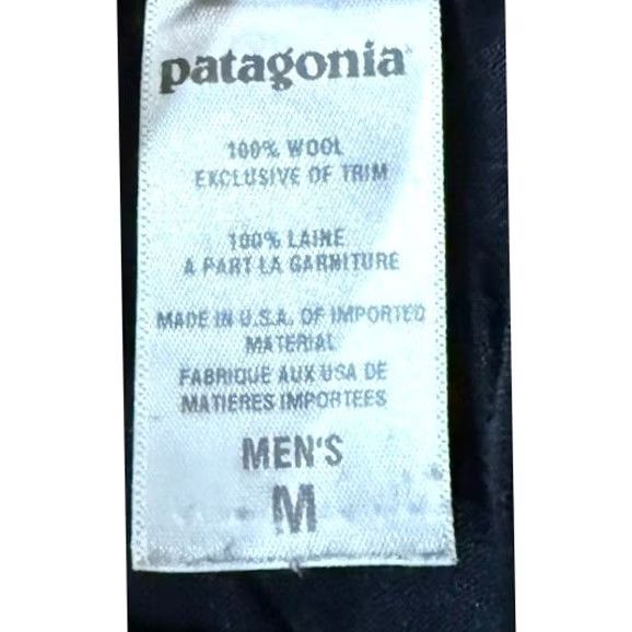 Patagonia VINTAGE Patagonia Men's shirt M Baselayer Merino Wool Long Sleeve Performance 1/4 zip J5 Blue Mens M Size US M / EU 48-50 / 2 - 5 Thumbnail