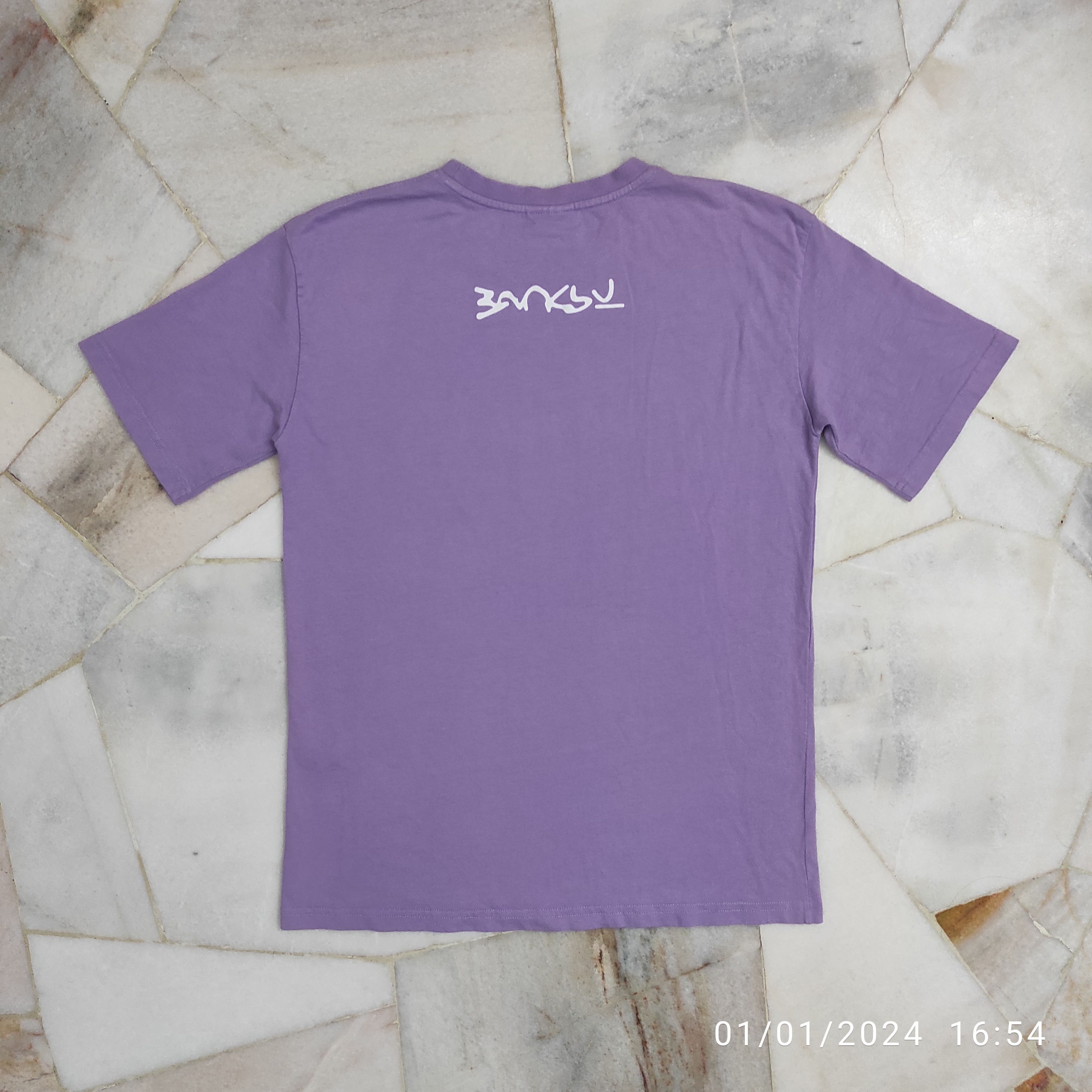 Japanese Brand Archive BANKSY GENIUS OR VANDAL JAPAN TOUR ART TEE Size US S / EU 44-46 / 1 - 11 Thumbnail