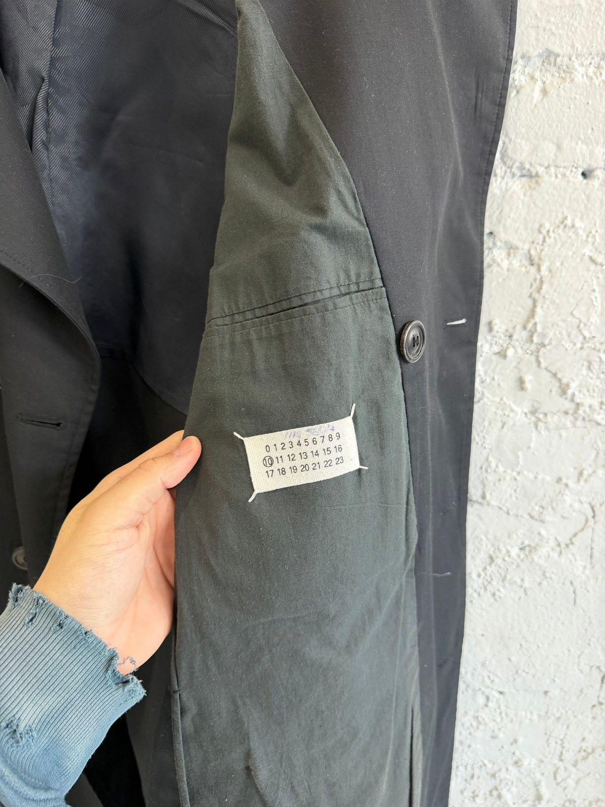 Maison Margiela MAISON MARTIN MARGIELA DOUBLE BREASTED FULL LENGTH COAT Size US M / EU 48-50 / 2 - 4 Thumbnail