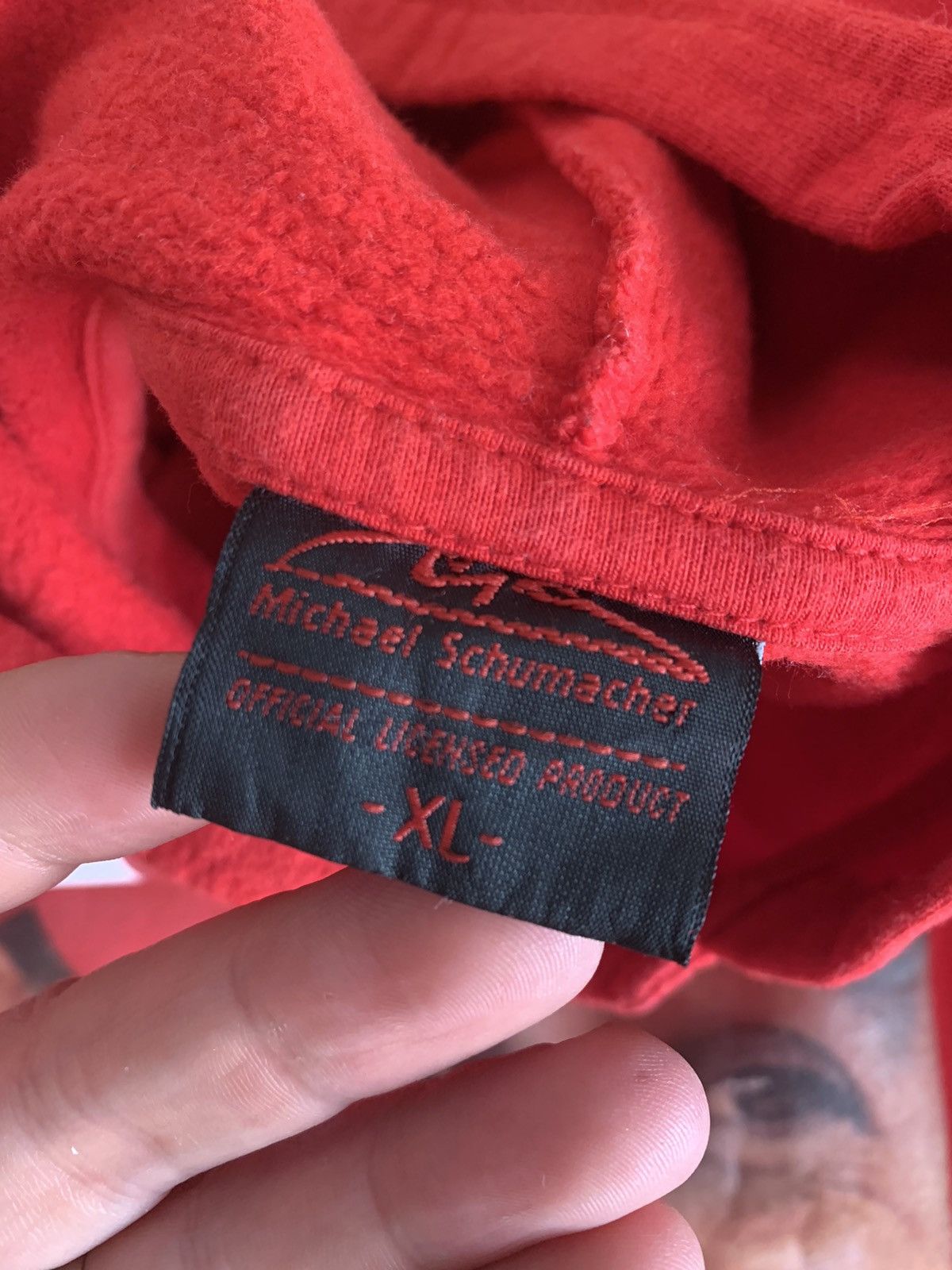 Formula 1 Very Rare Michael Schumacher F1 World Champion Hoodie Size US XL / EU 56 / 4 - 10 Thumbnail