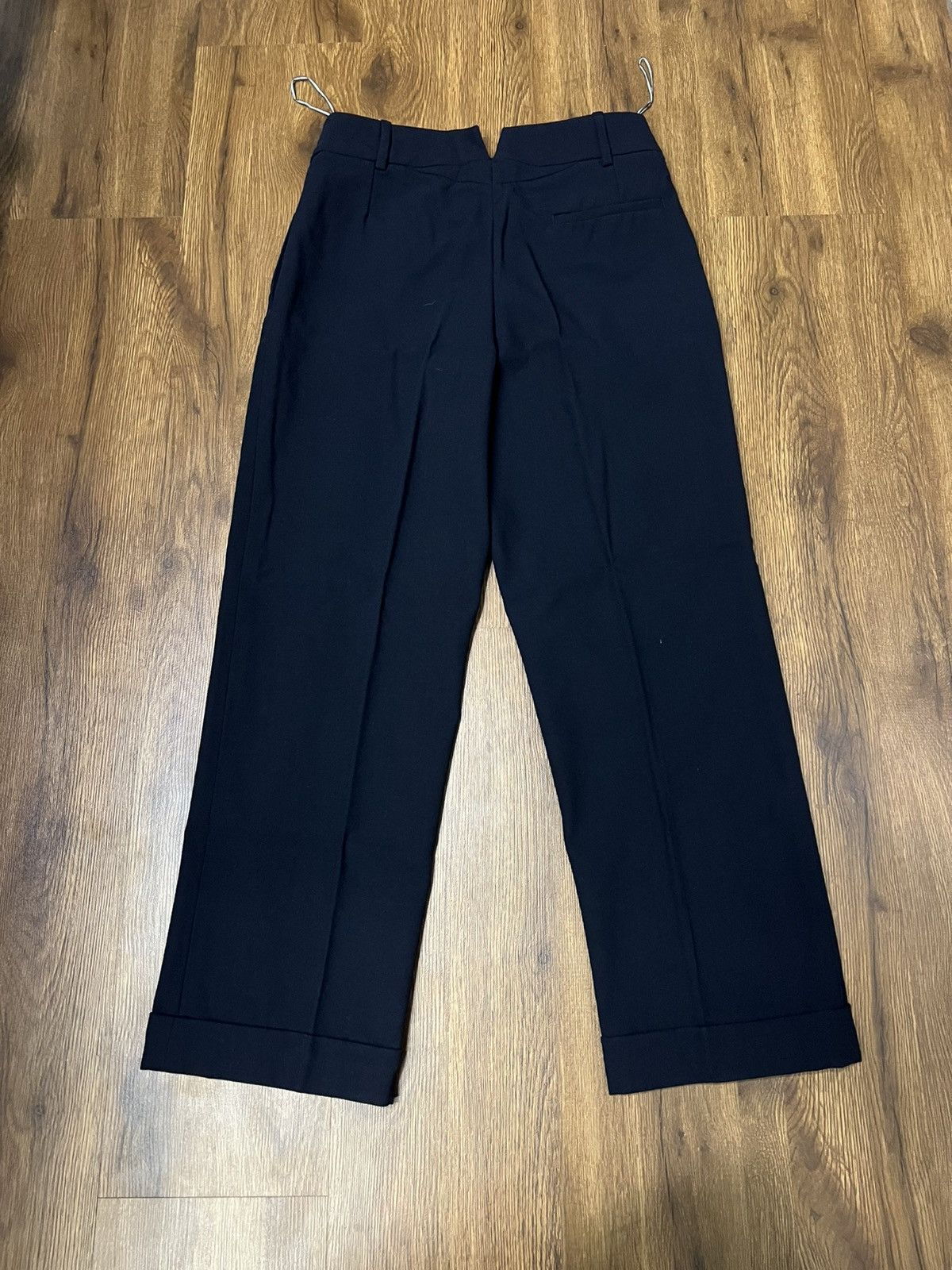 Hermes Hermes by Martin Margiela Pleated Virgin Wool Trousers Size US 32 / EU 48 - 3 Thumbnail