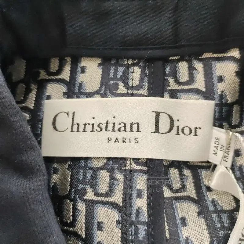 Dior Dior Women's Navy Cotton Jacket Size M . Size M / US 6-8 / IT 42-44 - 3 Thumbnail