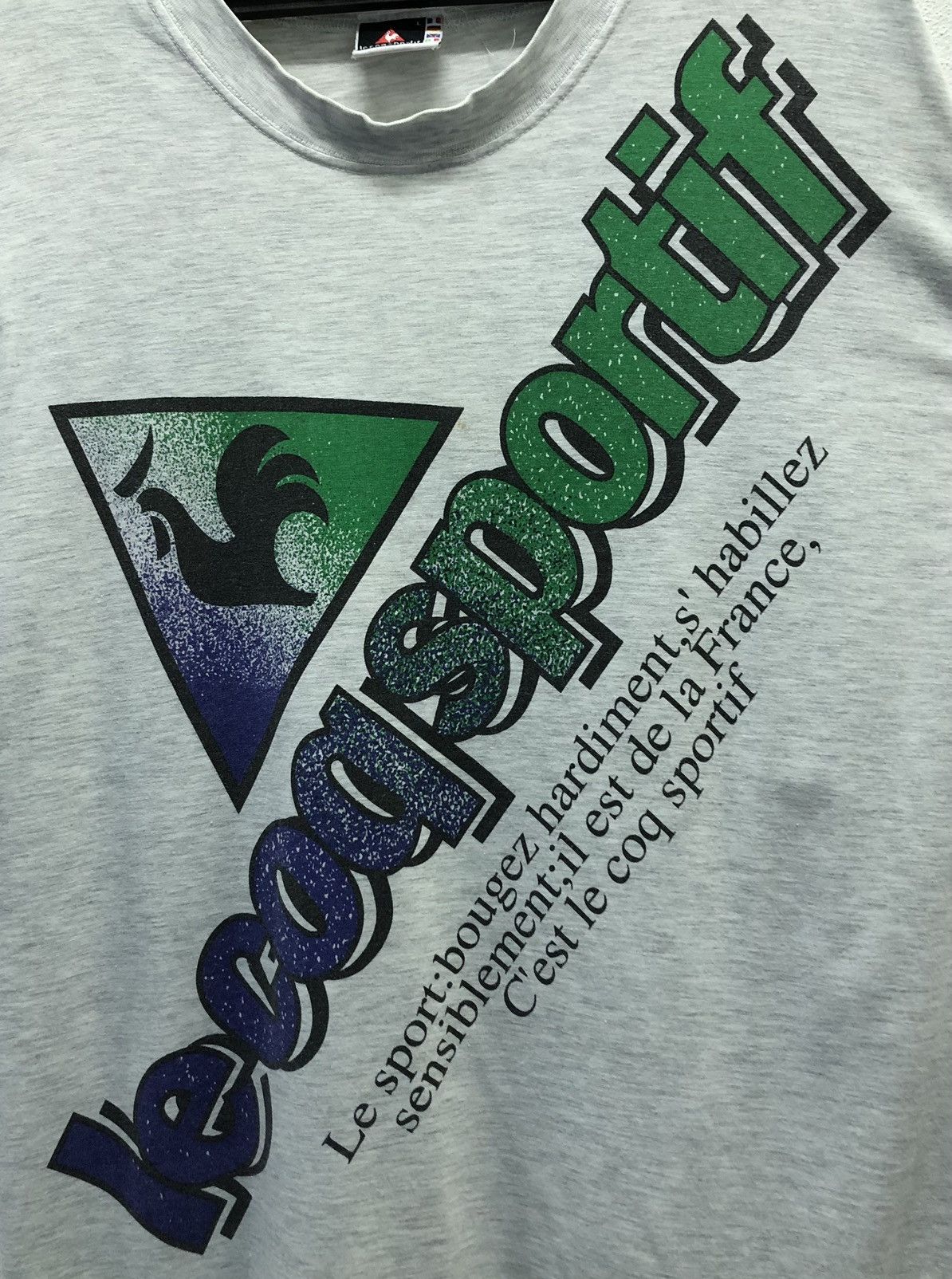 Le Coq Sportif Vintage Le Coq Sportif T-Shirt Size US L / EU 52-54 / 3 - 3 Thumbnail