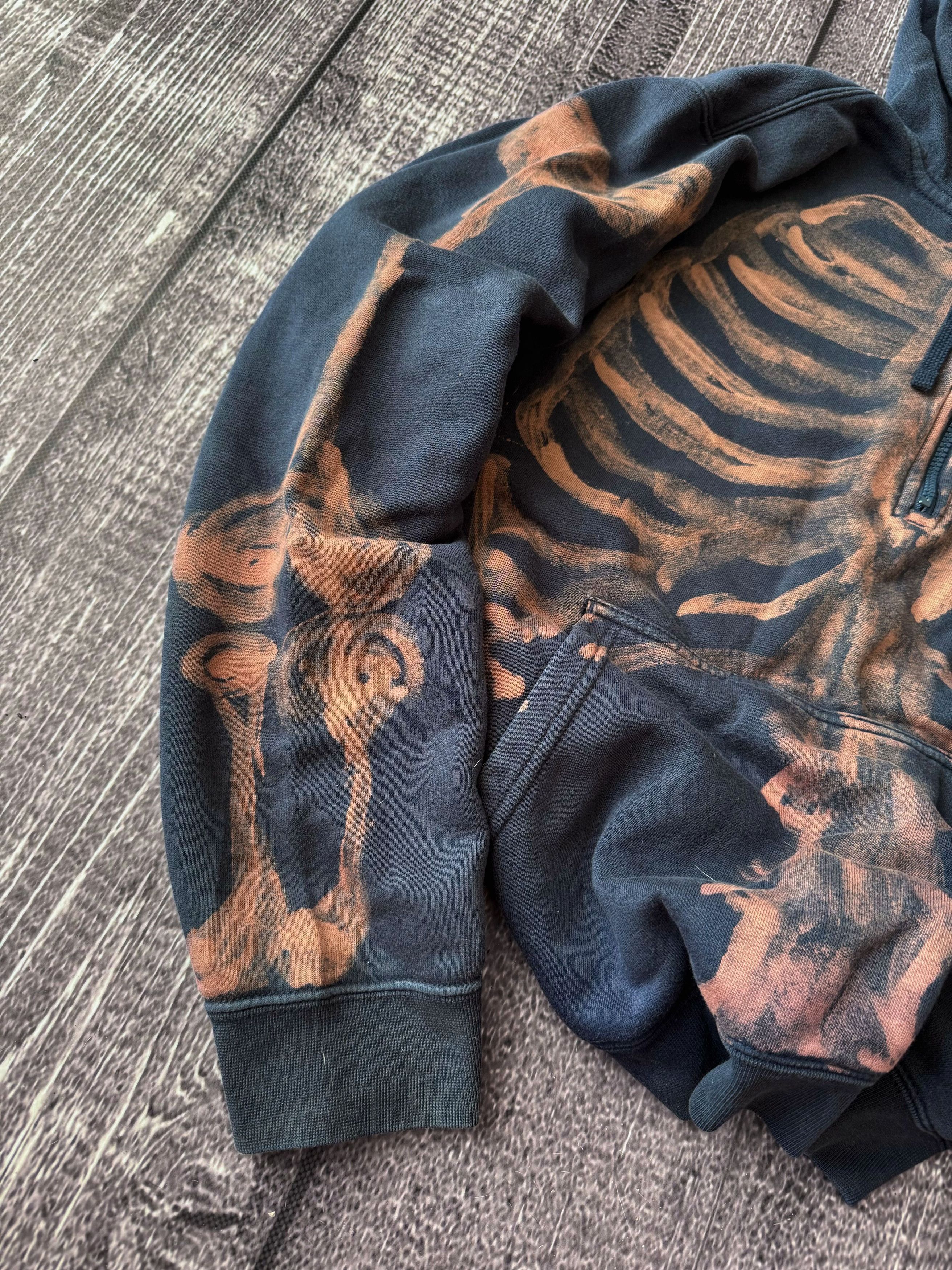 Designer Vintage Streetwear Kapital Style Nike Skeleton Hoodie 90s Size US M / EU 48-50 / 2 - 2 Thumbnail