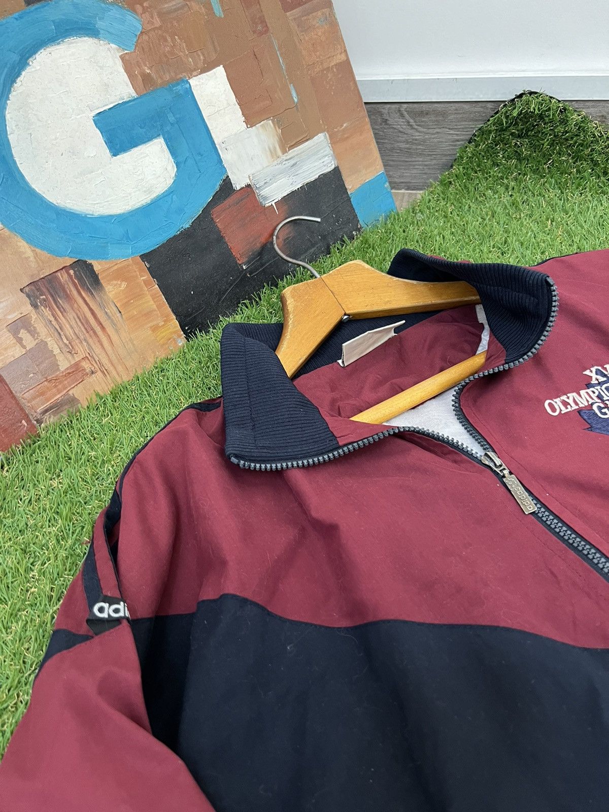 Adidas 1988 Adidas Winter OLYMPIC's zip Sweatshirt - Men's XL Size US XL / EU 56 / 4 - 6 Thumbnail