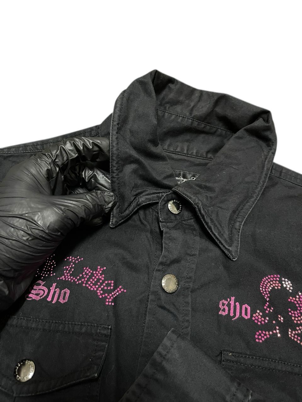 Hysteric Glamour Bernings Sho Skull Studded Button Up Shirt Size US M / EU 48-50 / 2 - 15 Thumbnail