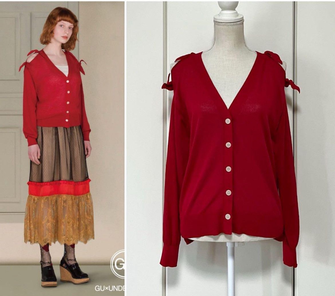 Jun Takahashi GU Undercover Mesh Cardigan Size US XXL / EU 58 / 5 - 1 Thumbnail