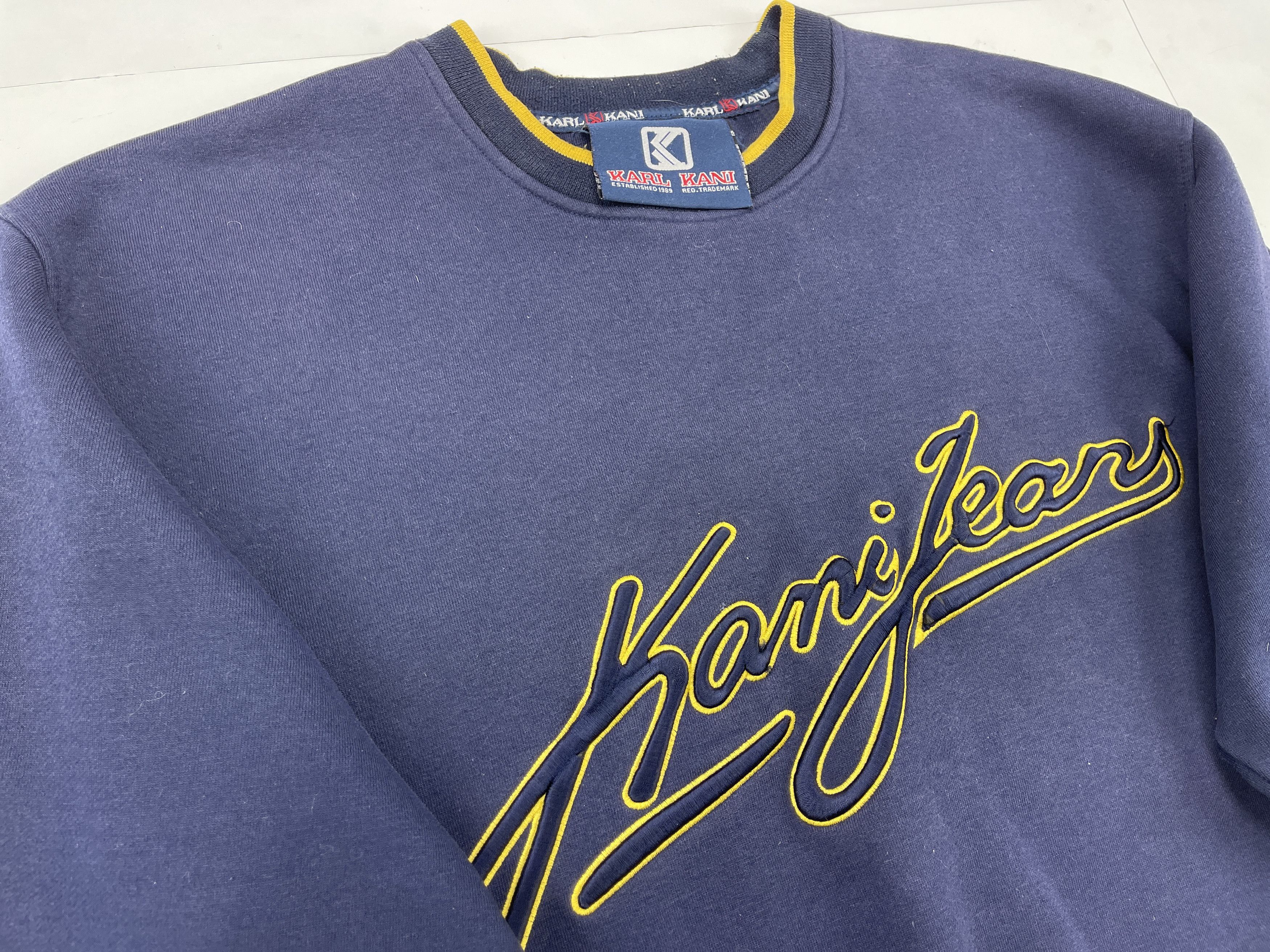 Karl Kani KARL KANI sweatshirt, vintage 90s hip hop, skater size L Size US L / EU 52-54 / 3 - 5 Thumbnail
