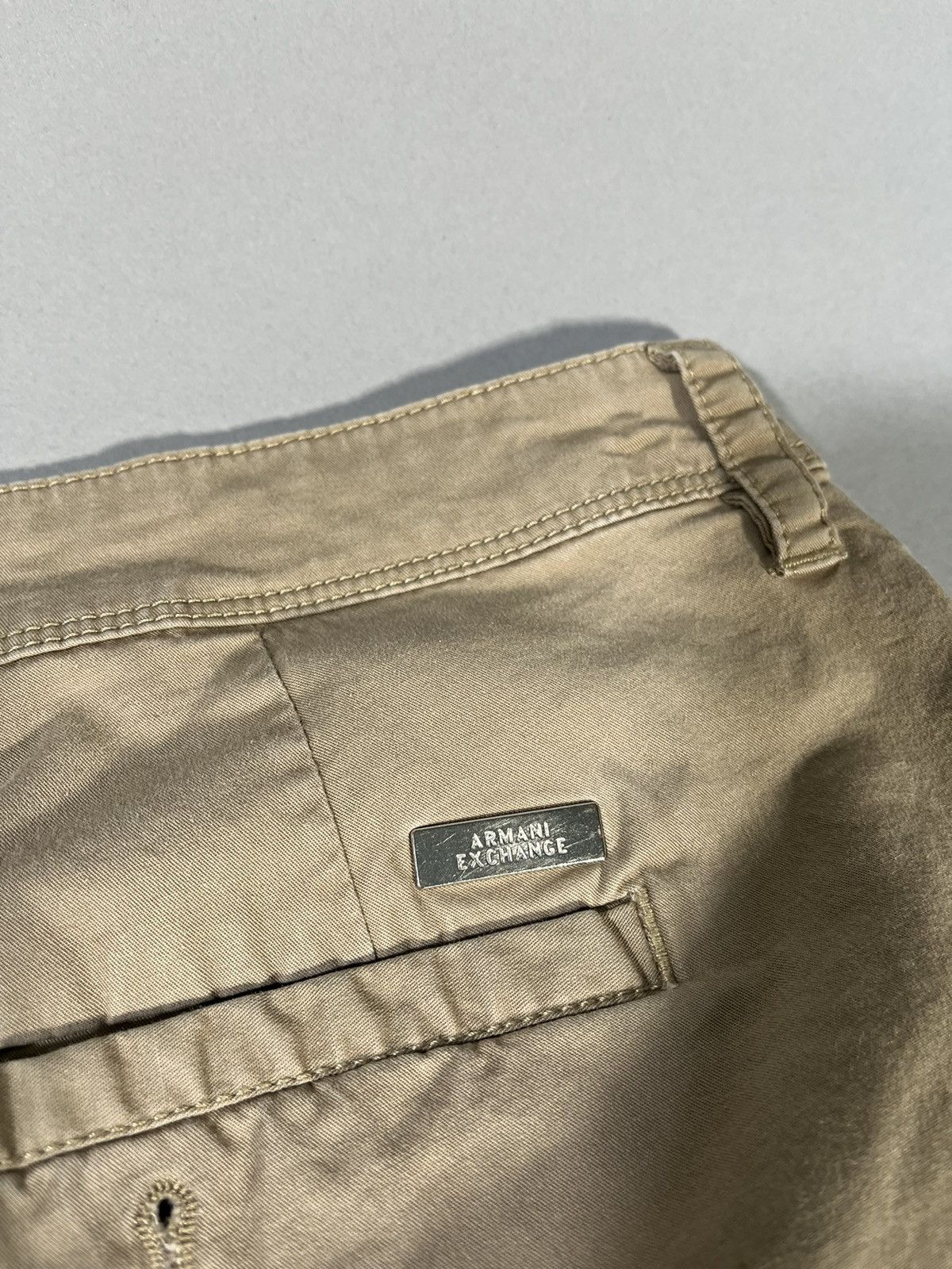 Armani × Armani Exchange Tan Armani Exchange Khaki Pants Size US 38 / EU 54 - 9 Thumbnail