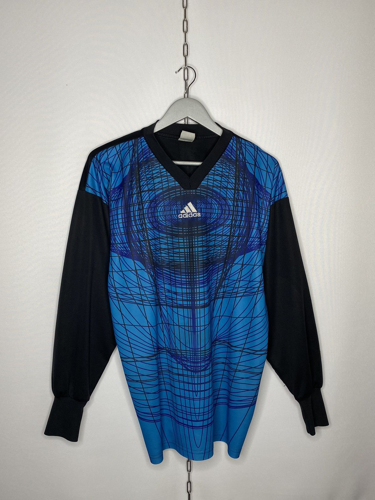 Adidas × Vintage 🔥Vintage Adidas Football Training T-Shirt Long Sleeve Tee🔥 Size US M / EU 48-50 / 2 - 1 Thumbnail