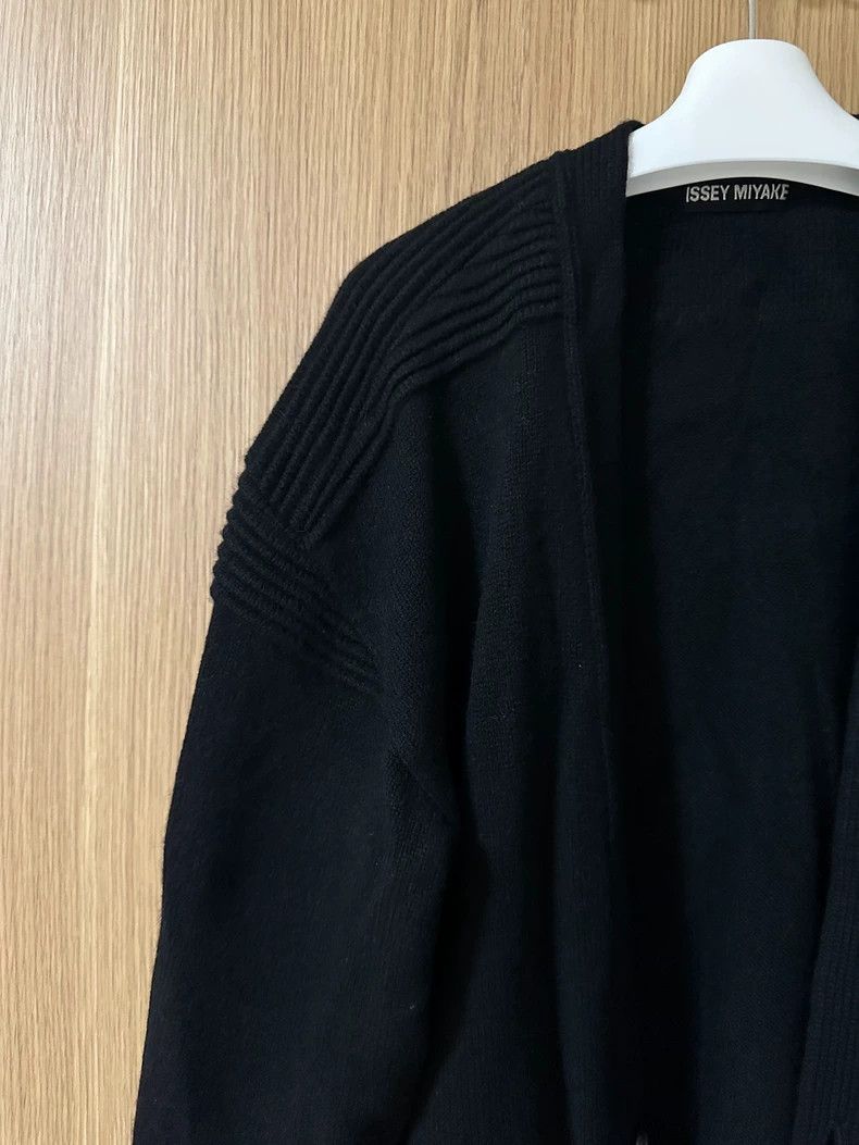 Issey Miyake issey miyake Black wool cardigan 2505-Nextarrow Size S / US 4 / IT 40 - 9 Thumbnail