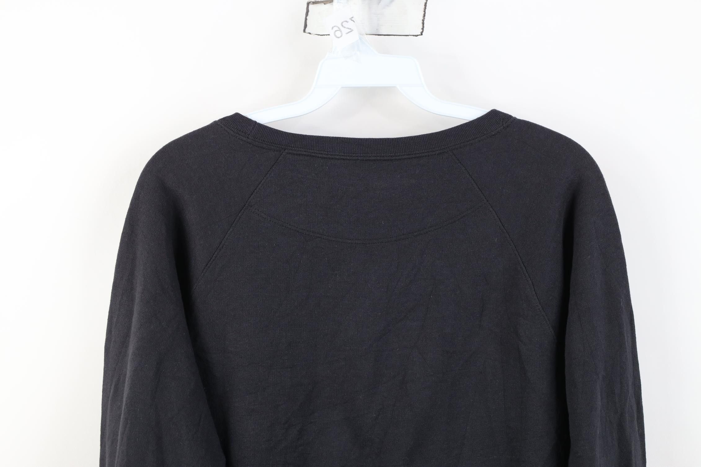 Champion Vintage Y2K Champion Spell Out French Terry Sweatshirt Black Size S / US 4 / IT 40 - 11 Thumbnail