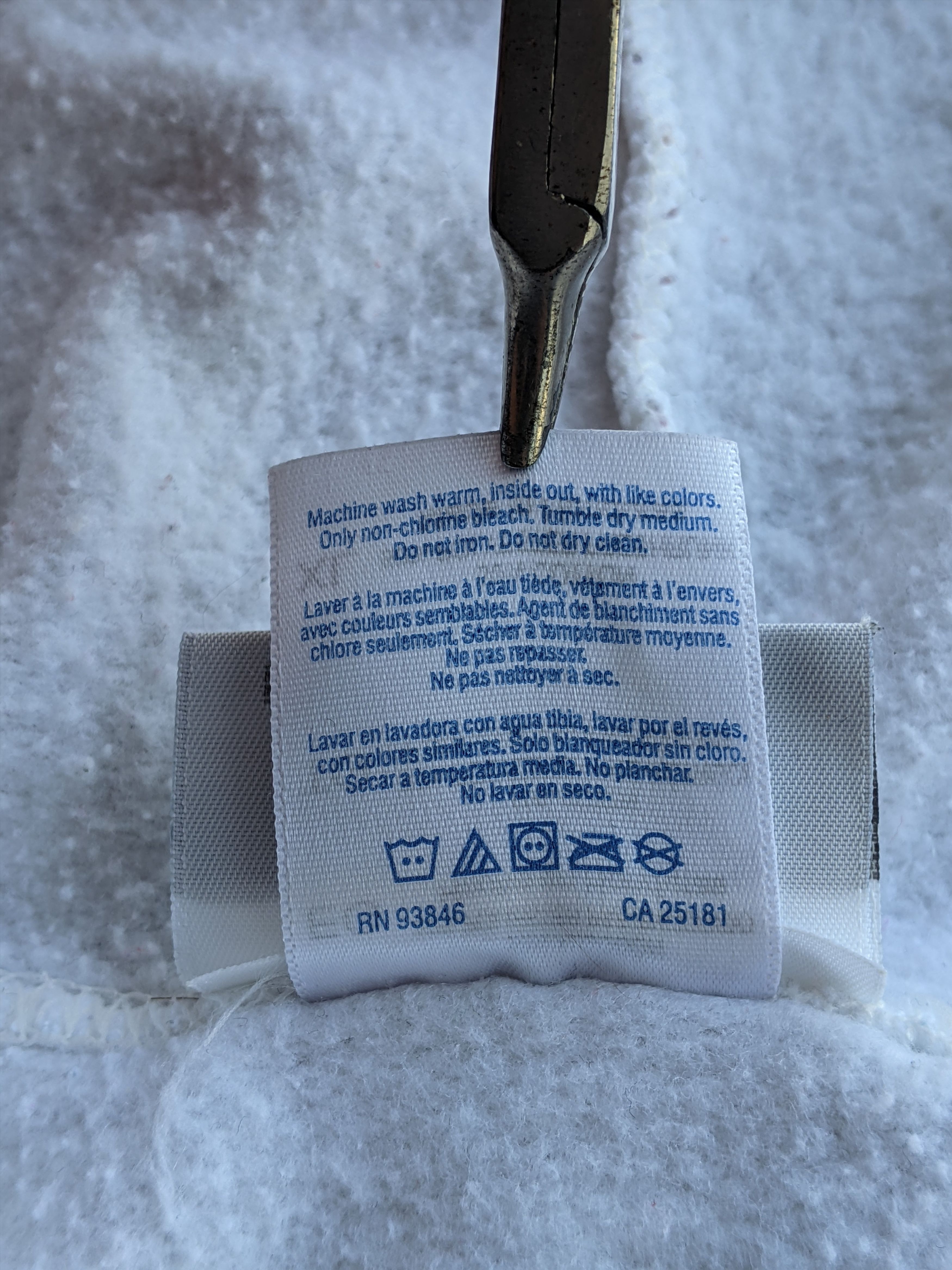 Japanese Brand Marushka White Zip Hoodie Handprint Lake Michigan Unsalted Size US XL / EU 56 / 4 - 9 Thumbnail