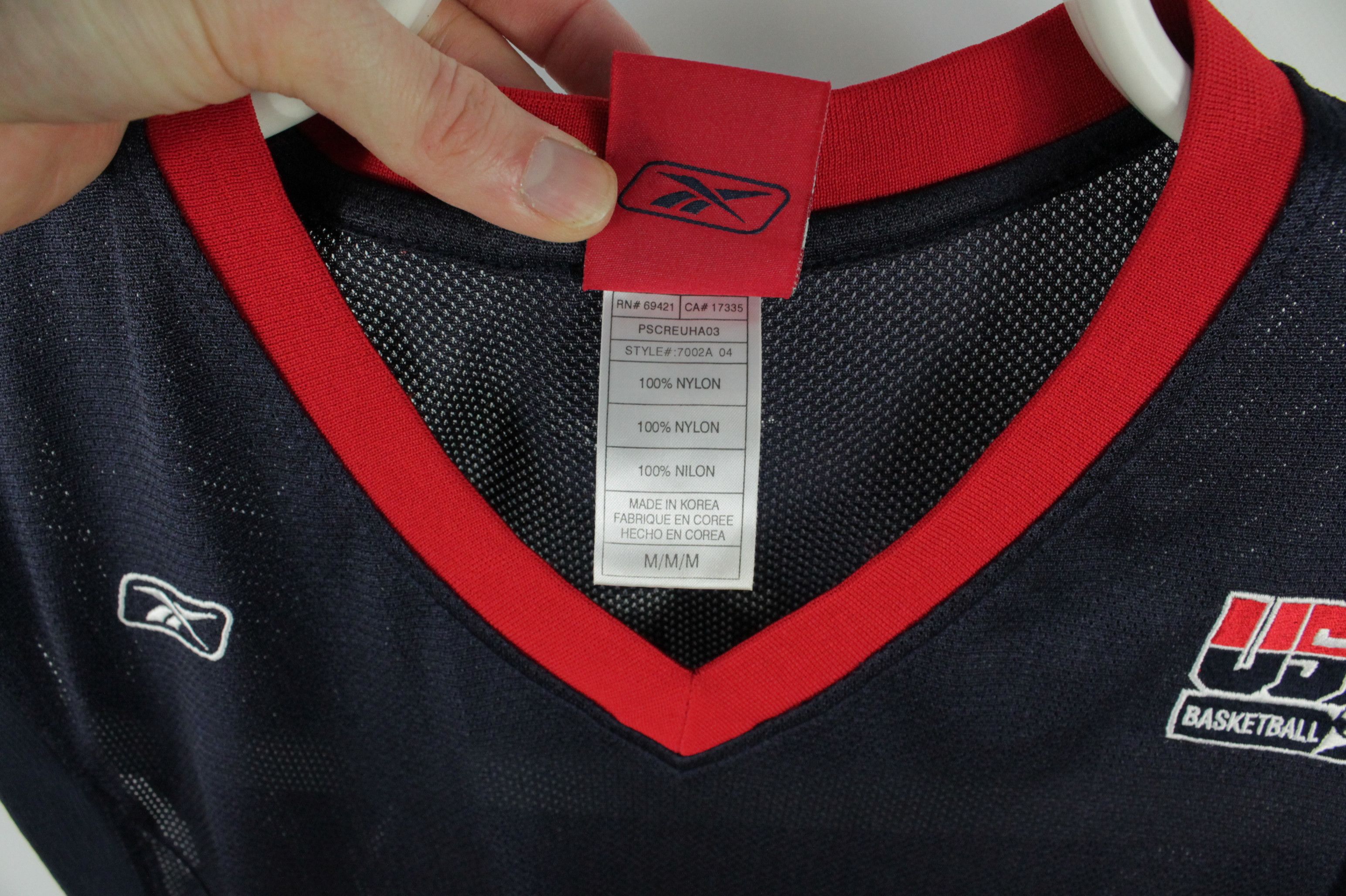 NBA × Reebok × USA Olympics Reebok USA National Team Basketball Jersey #5 Jason Kidd Size US M / EU 48-50 / 2 - 3 Thumbnail