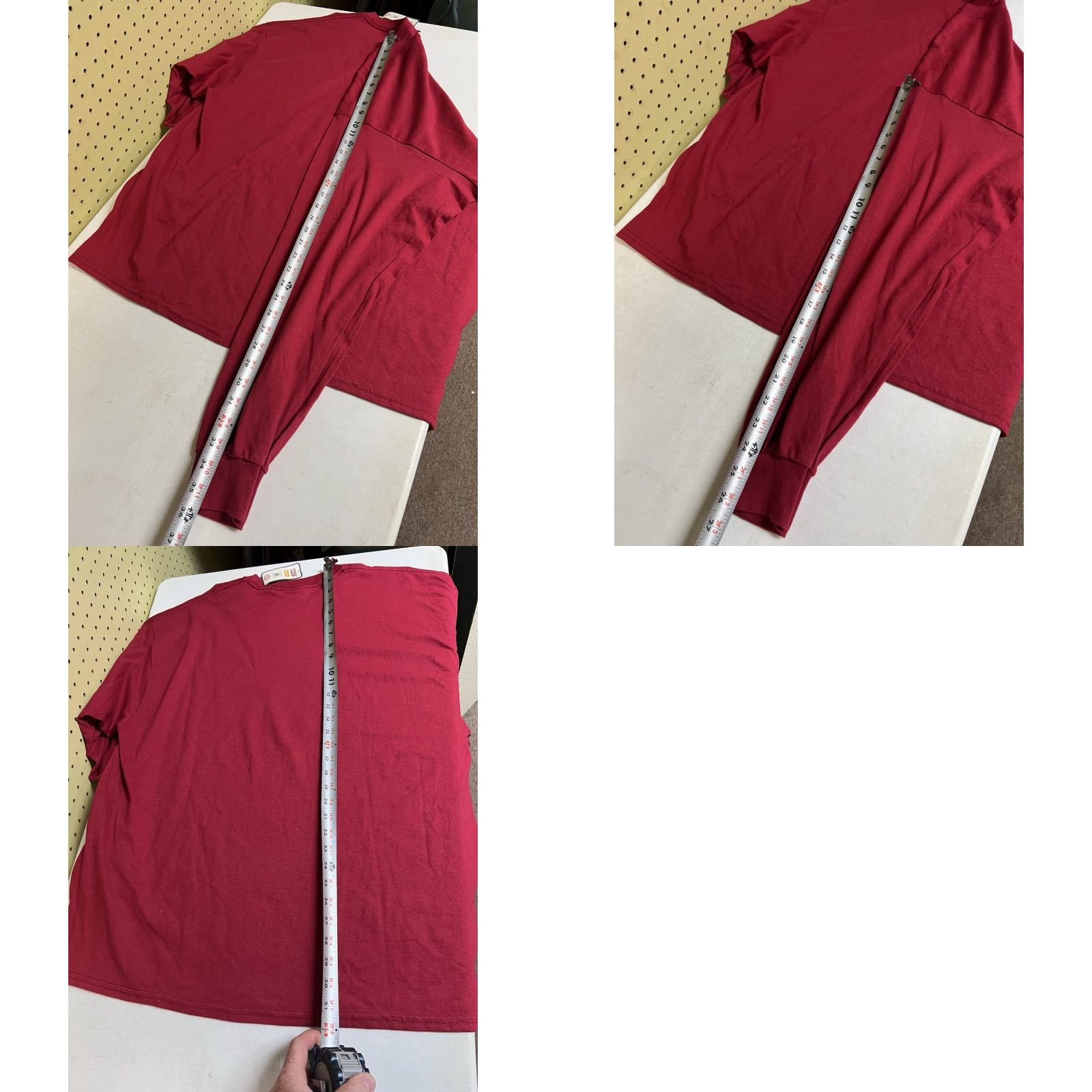 Vintage New 2XL Vermont Pond Hockey Championships Red Long T-shirt MV Sport Crew Neck Men Classic Cotton Sleeve Graphic Print VT Hockey Sports Mens 2XL Size US XXL / EU 58 / 5 - 8 Thumbnail
