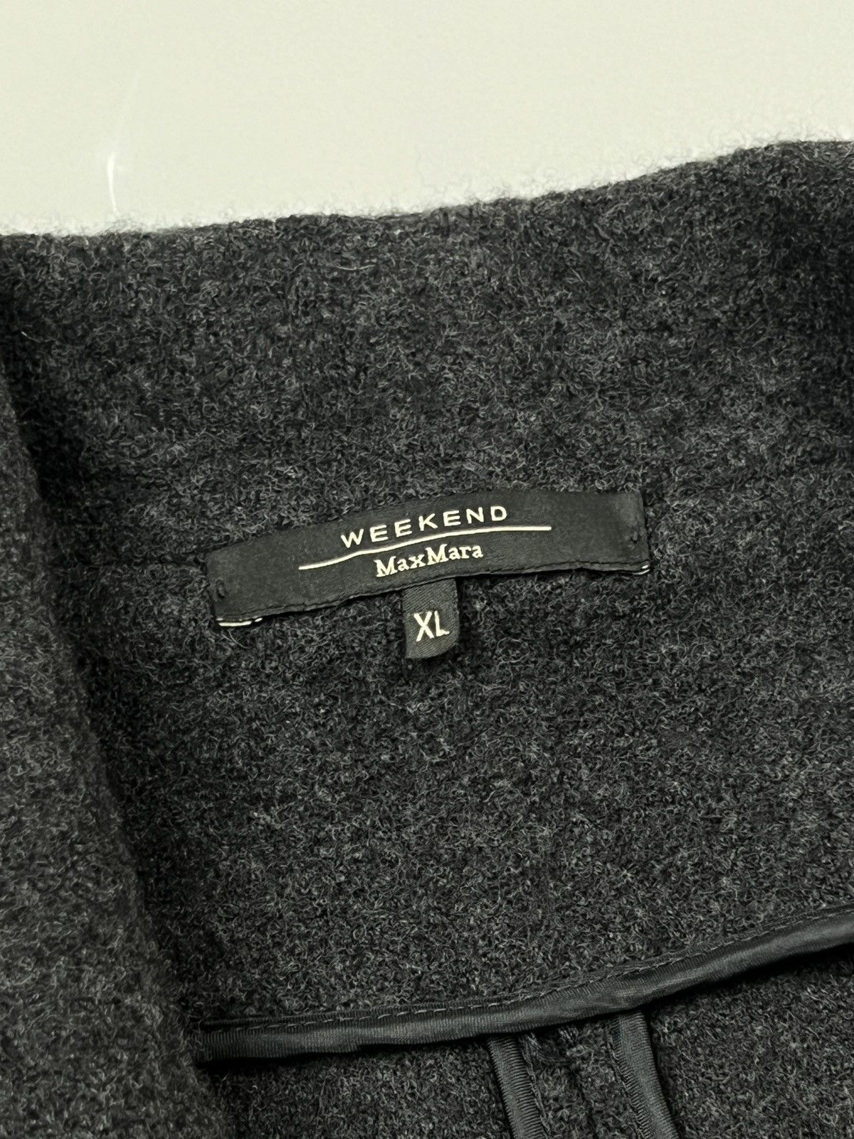 Weekend Max Mara Weekend Max Mara Short Cut Wool Blazer (Y0428) Size XL / US 12-14 / IT 48-50 - 5 Thumbnail