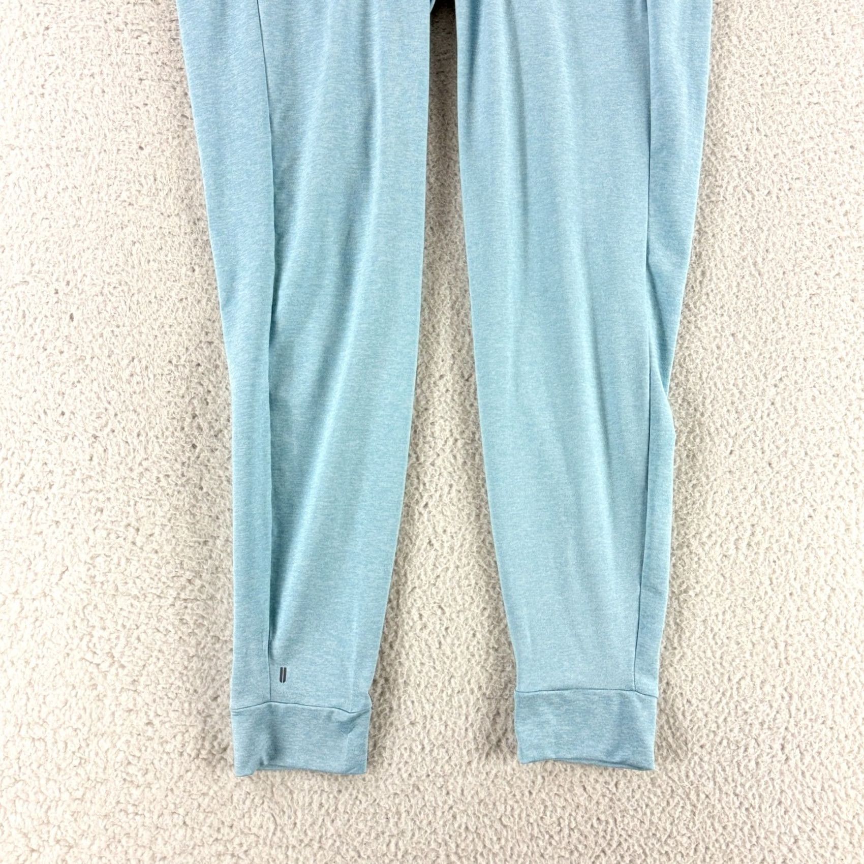 Vintage Nobull Jogger Pants Womens Medium Blue Drawstring Tapered Gym Workout Athleisure Pants Size 32" / US 10 / IT 46 - 3 Thumbnail