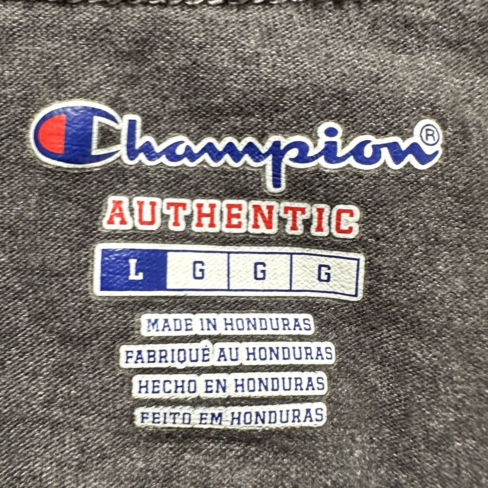 Champion Champion Shirt Mens Large Gray Sleeveless Muscle Tank Top Logo GUC Athletic Gym Running 90s? Size US L / EU 52-54 / 3 - 4 Thumbnail