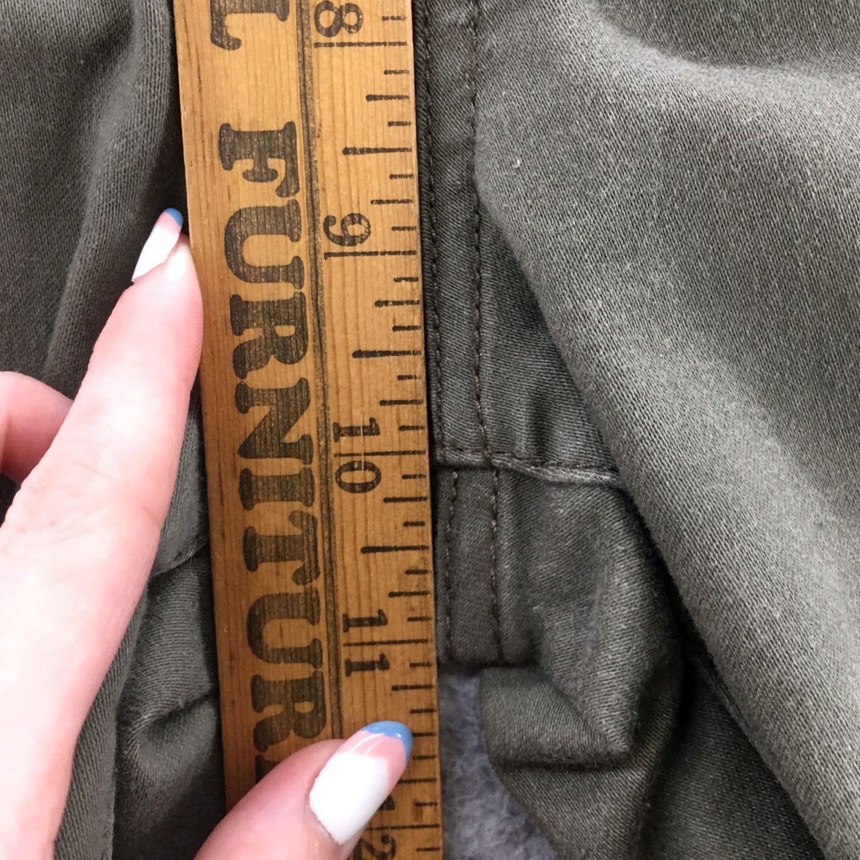 H&M H&M Label Of Graded Good Skinny Jeans Womens 10 Green Mid Rise 26x30.5 Cotton Blend 5-Pocket Regular Jeans Mens Womens Girls Size 32" / US 10 / IT 46 - 7 Thumbnail