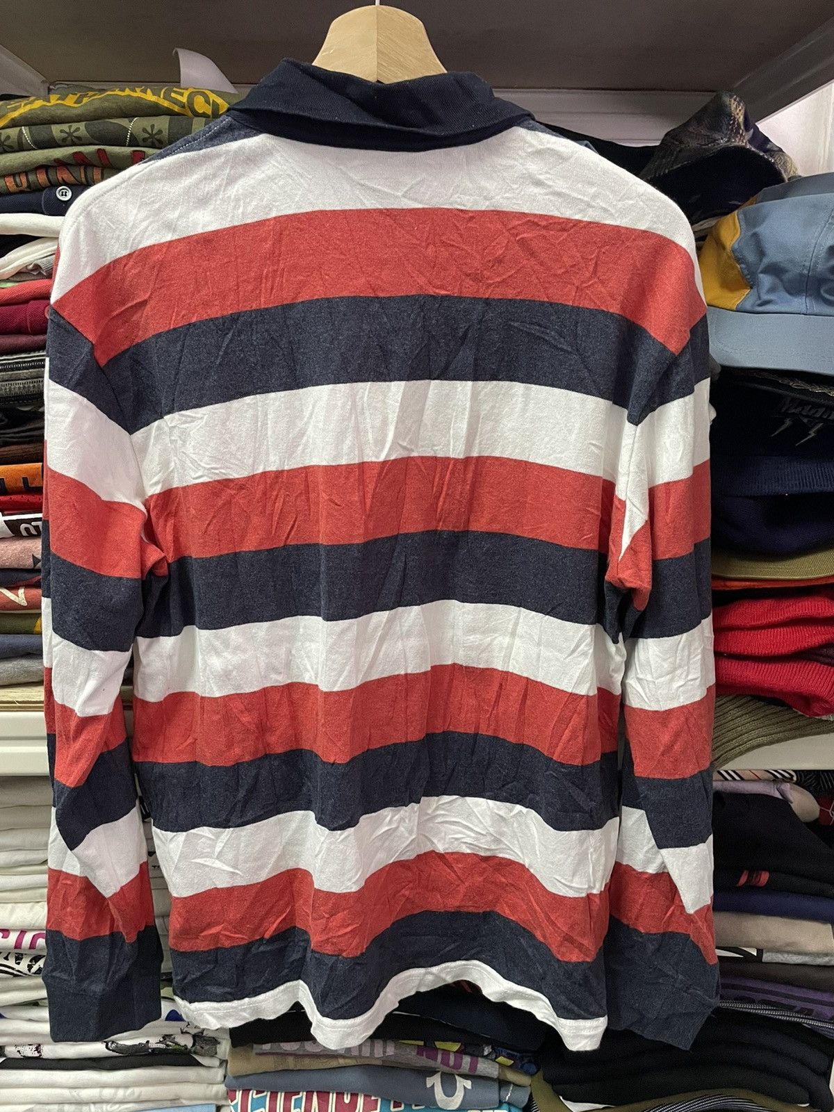 Canterbury of New Zealand Vintage Canterbury Rugby Stripe Shirt Size US L / EU 52-54 / 3 - 4 Thumbnail