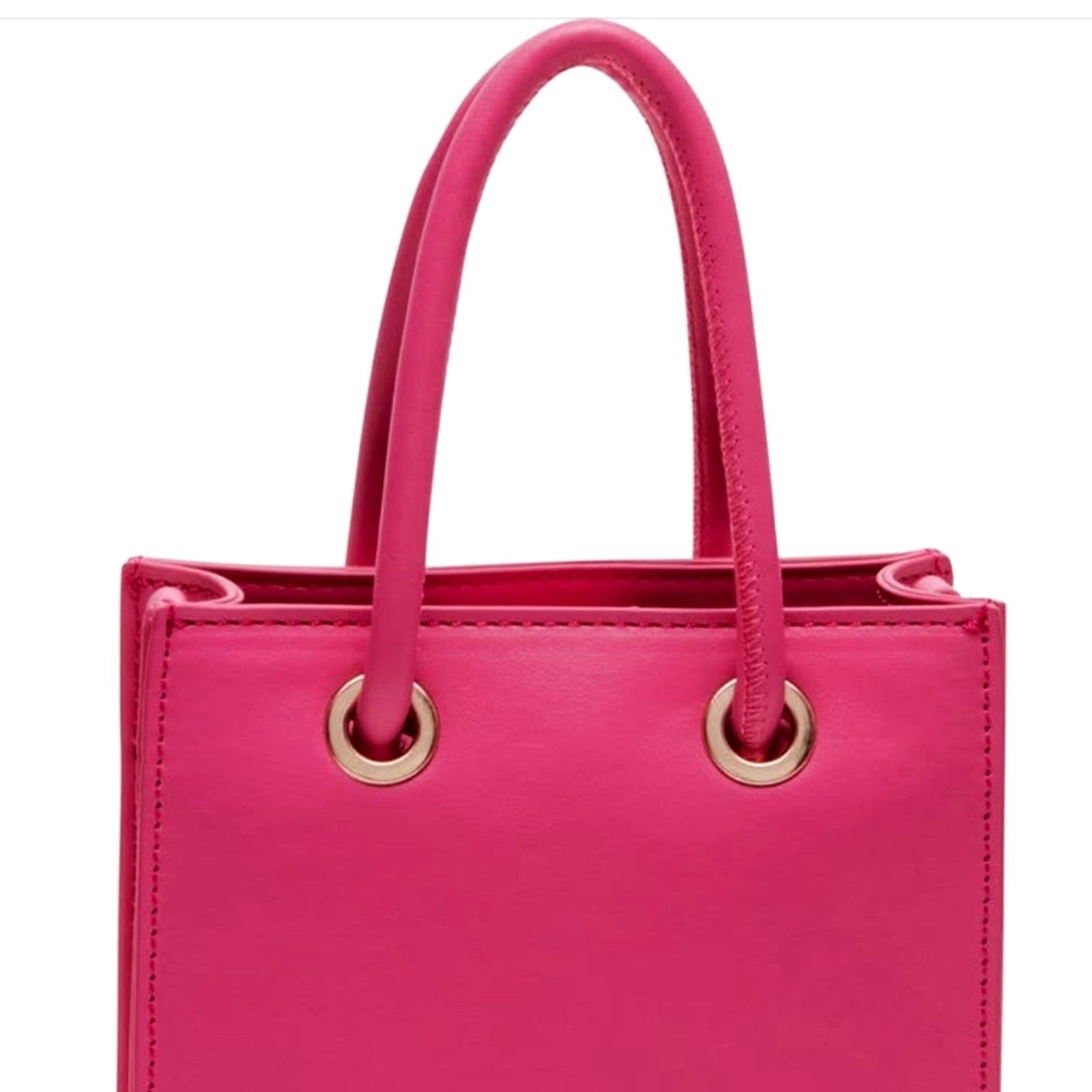 Anne Klein Anne Klein Mini Tube North/South Crossbody Bag Flash Pink Size ONE SIZE - 5 Thumbnail