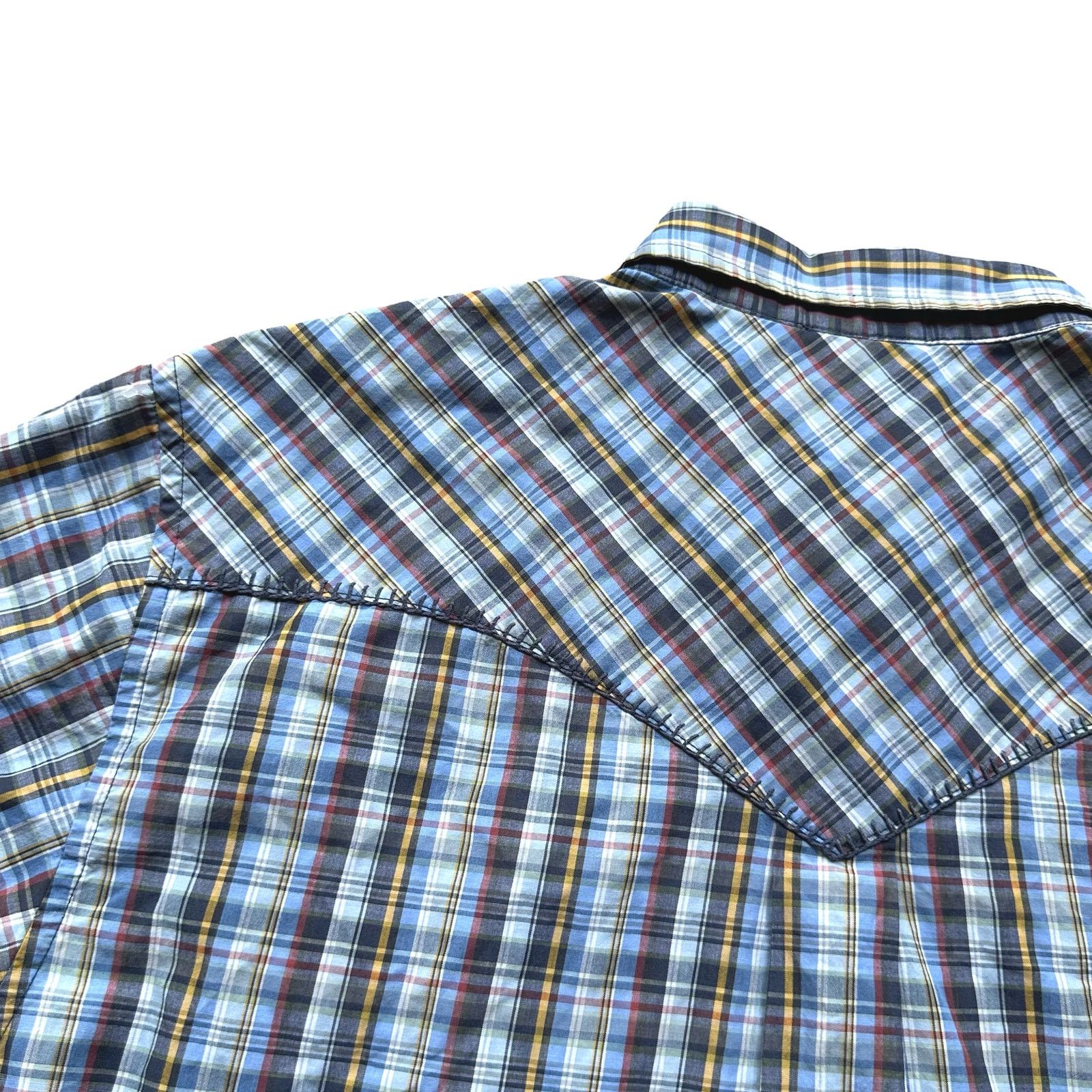 Quiksilver Y2K Quiksilver QuikJean Pearl Snap Shirt Multicolor XL EUC Size US XL / EU 56 / 4 - 9 Thumbnail